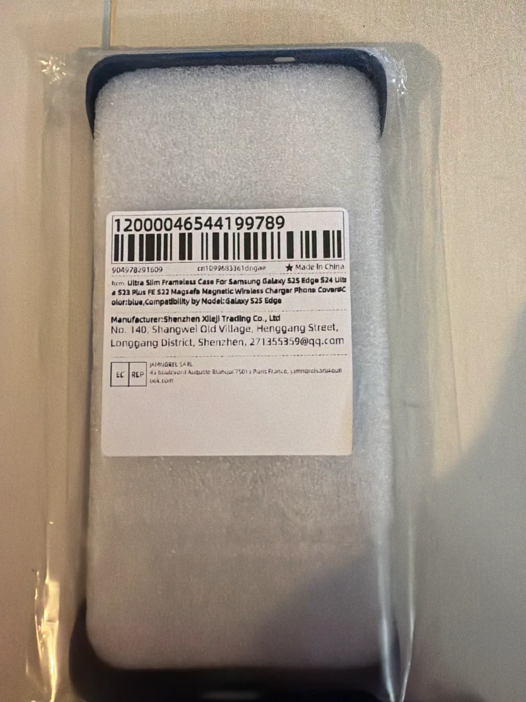 Ultra Slim Frameless Galaxy S25 Case image indicator(2)