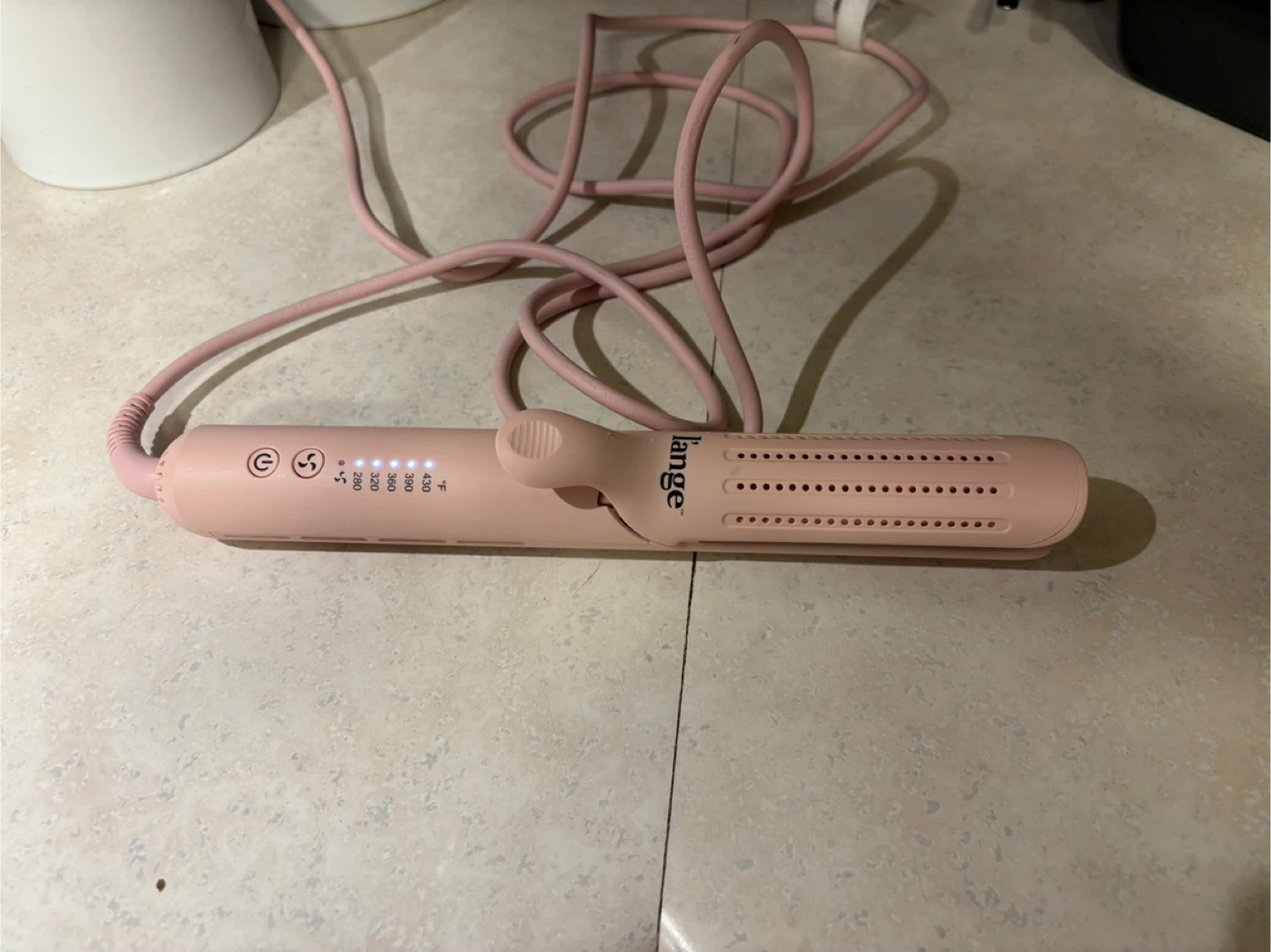 L'ange Le Styliste Hair Straightener - Pink