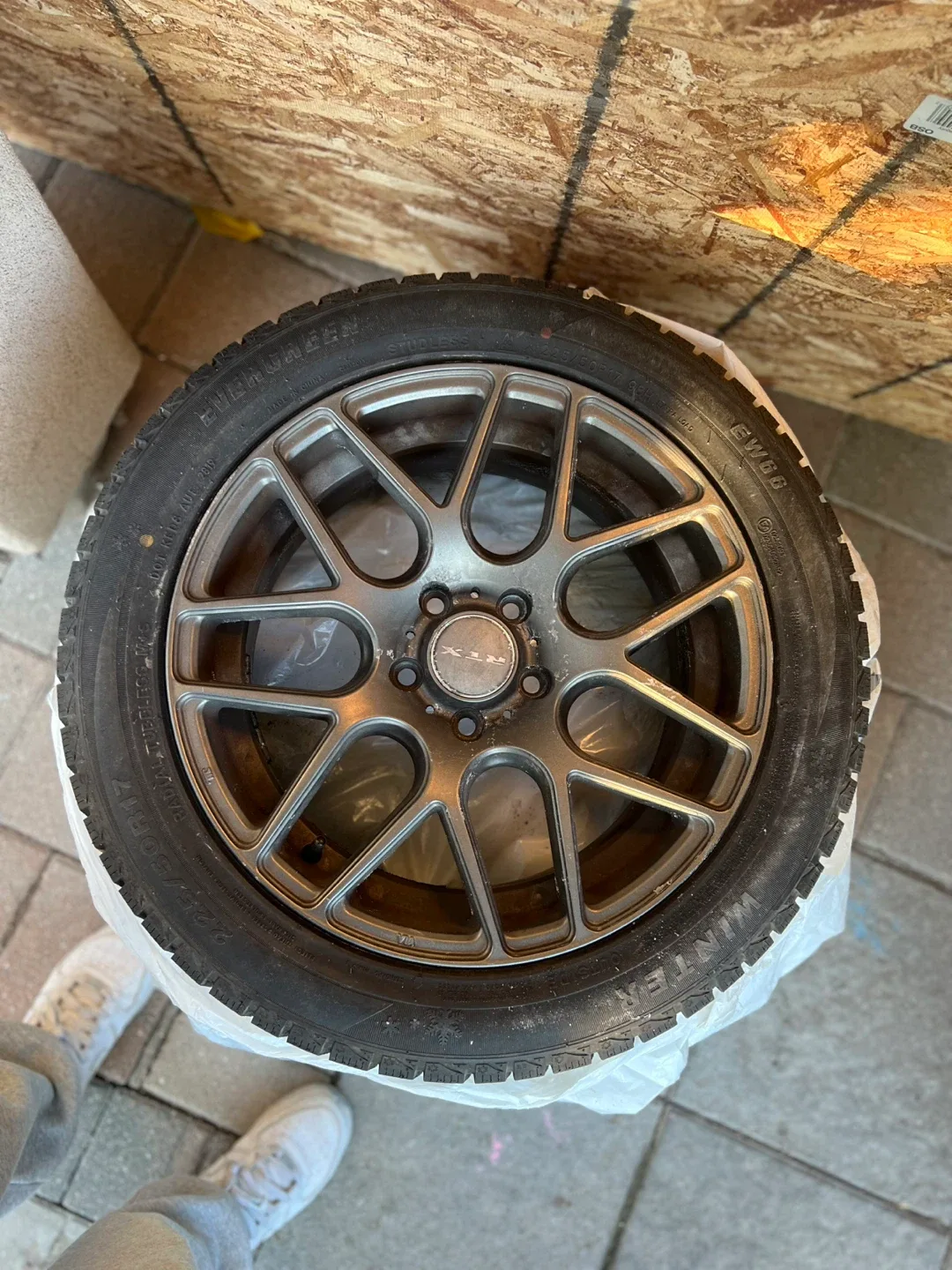 RTX Wheel with Evergreen Winter Tire 225/50R17 image indicator(8)