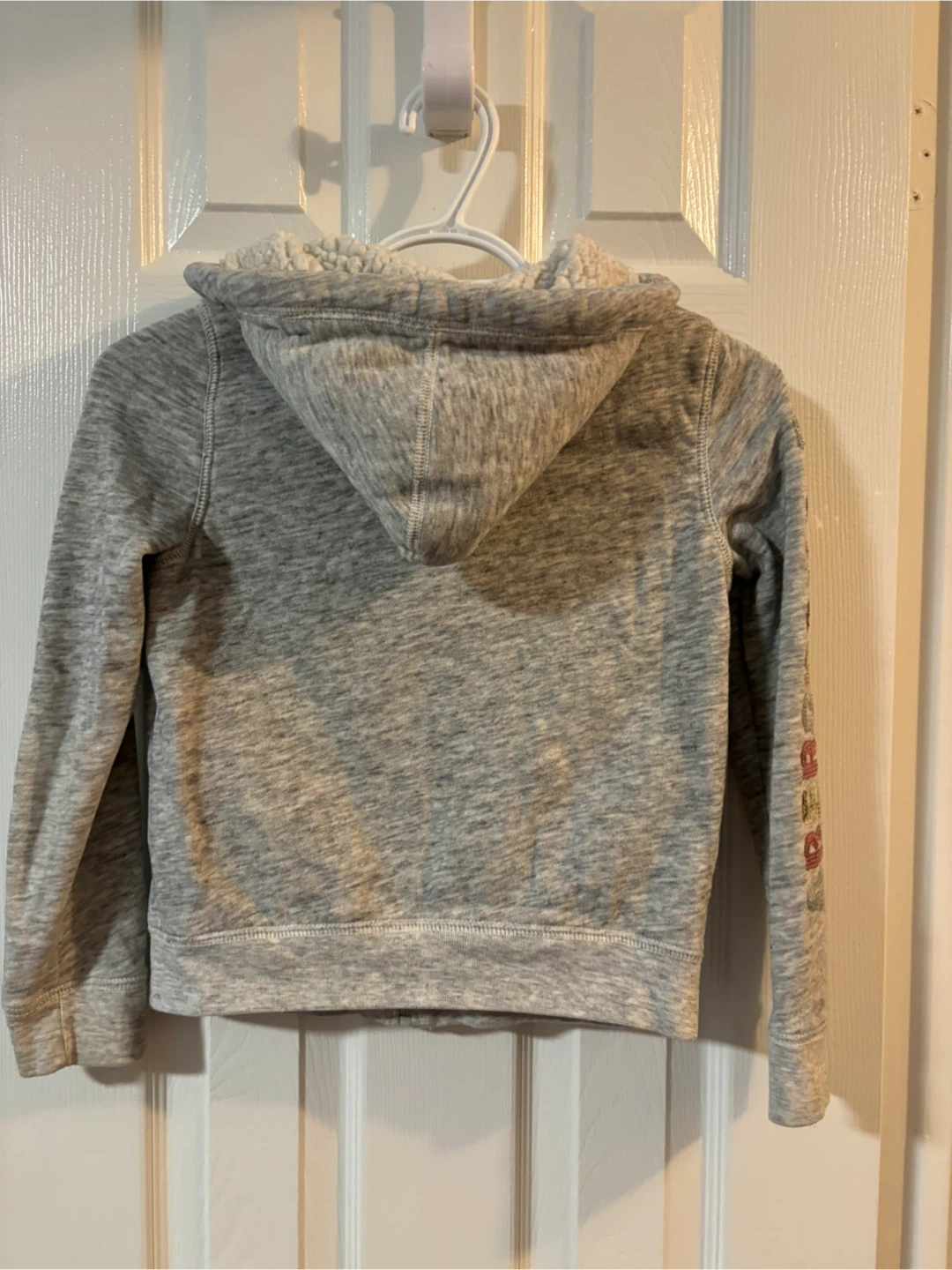 Abercrombie Kids Grey Zip-Up Hoodie Size 7/8 - photo 2