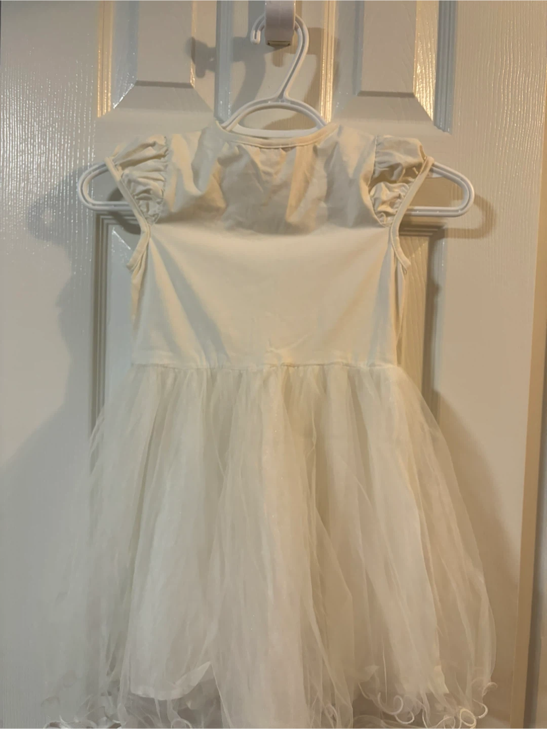 Girl's Cream Tulle Dress 130 - photo 2