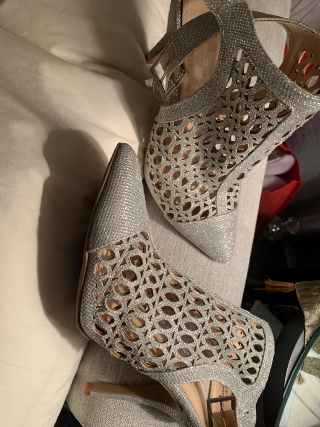 Rinestone Silver Heels - photo 3
