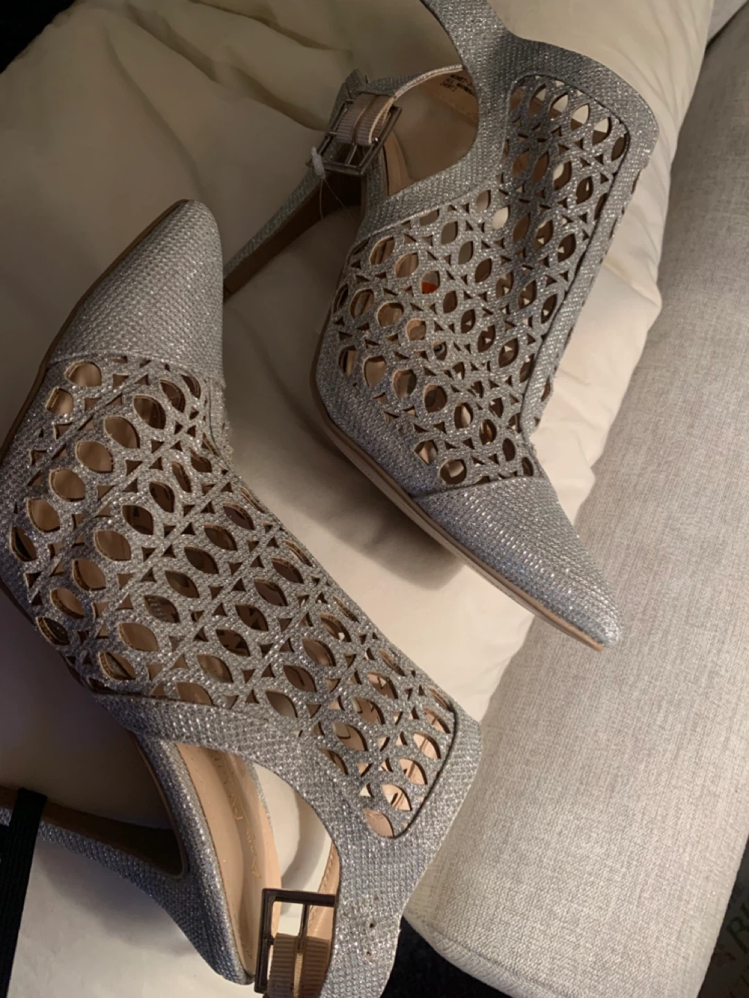 Rinestone Silver Heels - photo 2