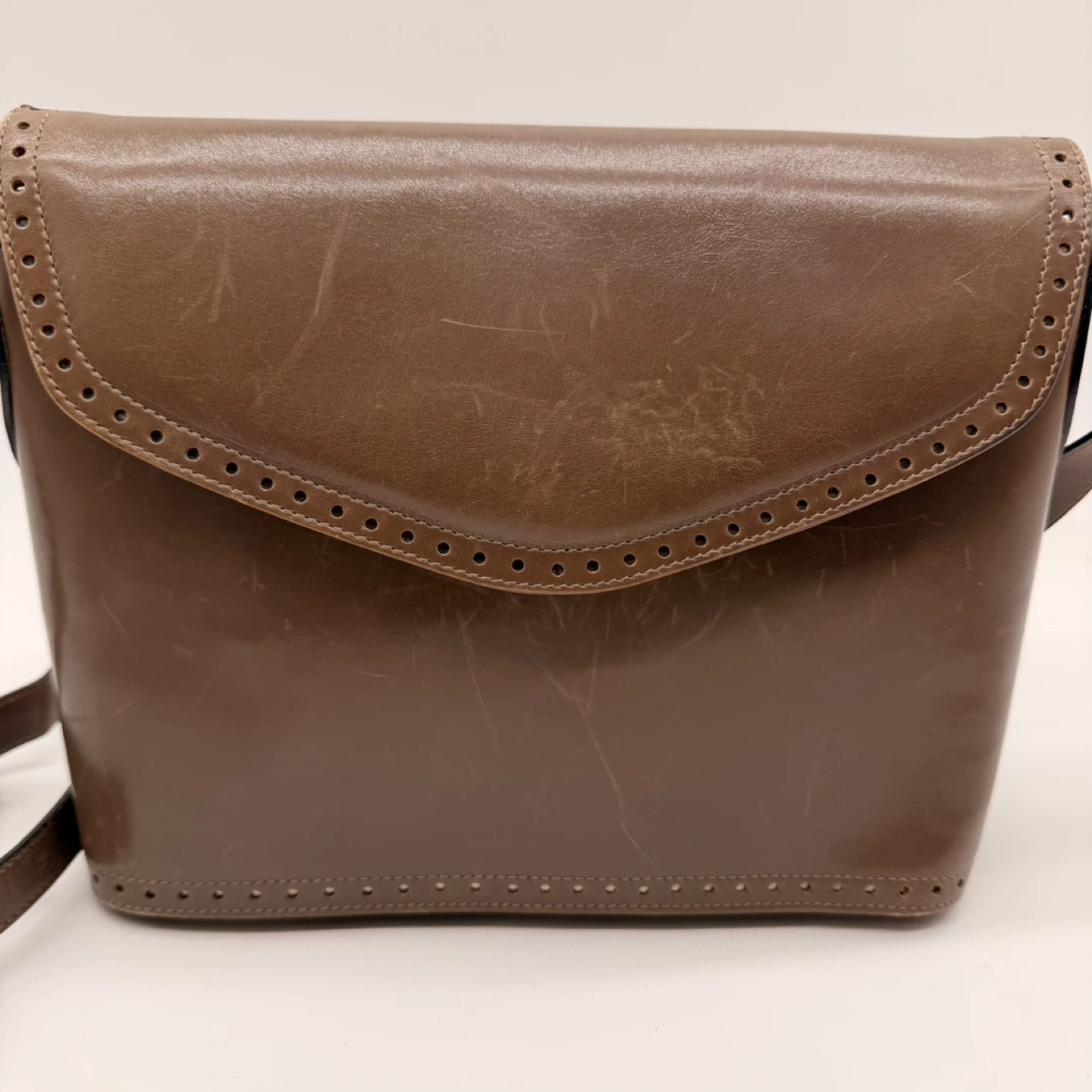 Salvatore Ferragamo Brown Leather Crossbody Bag - photo 3