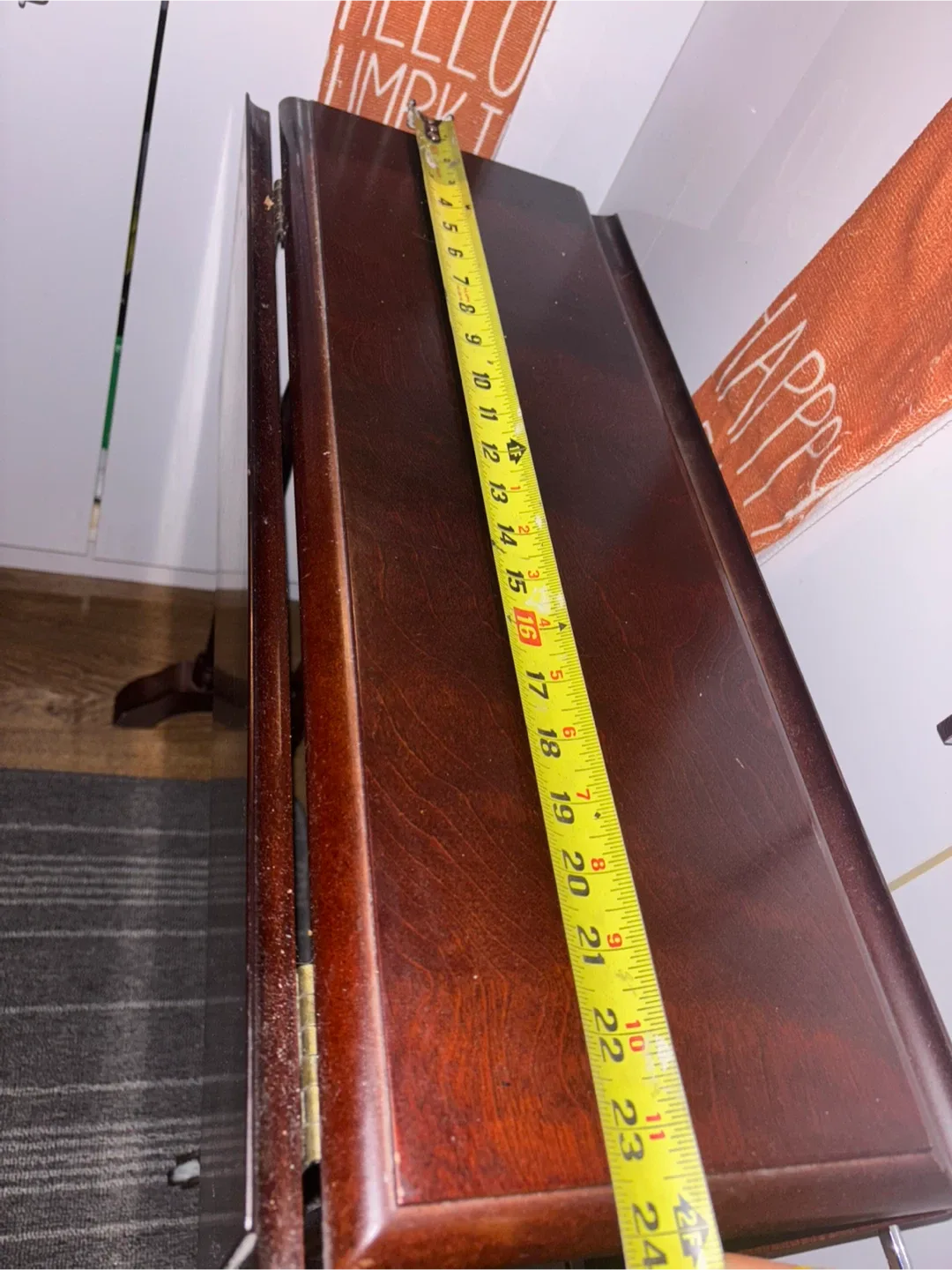 Drop Leaf Table, Dark Wood image indicator(6)