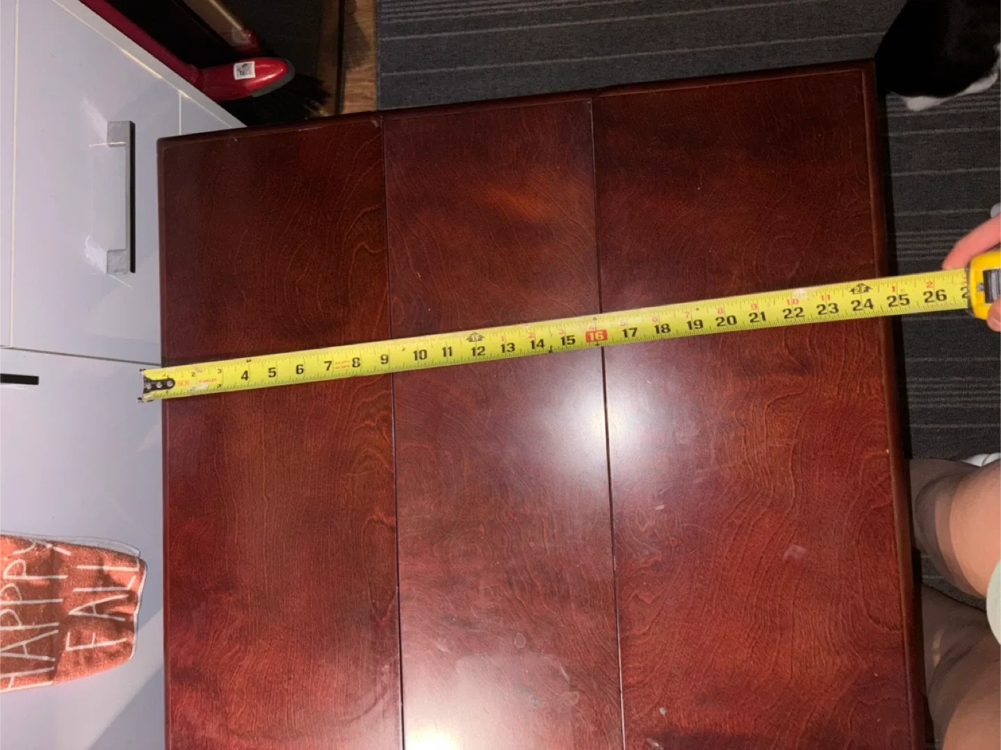 Drop Leaf Table, Dark Wood image indicator(7)