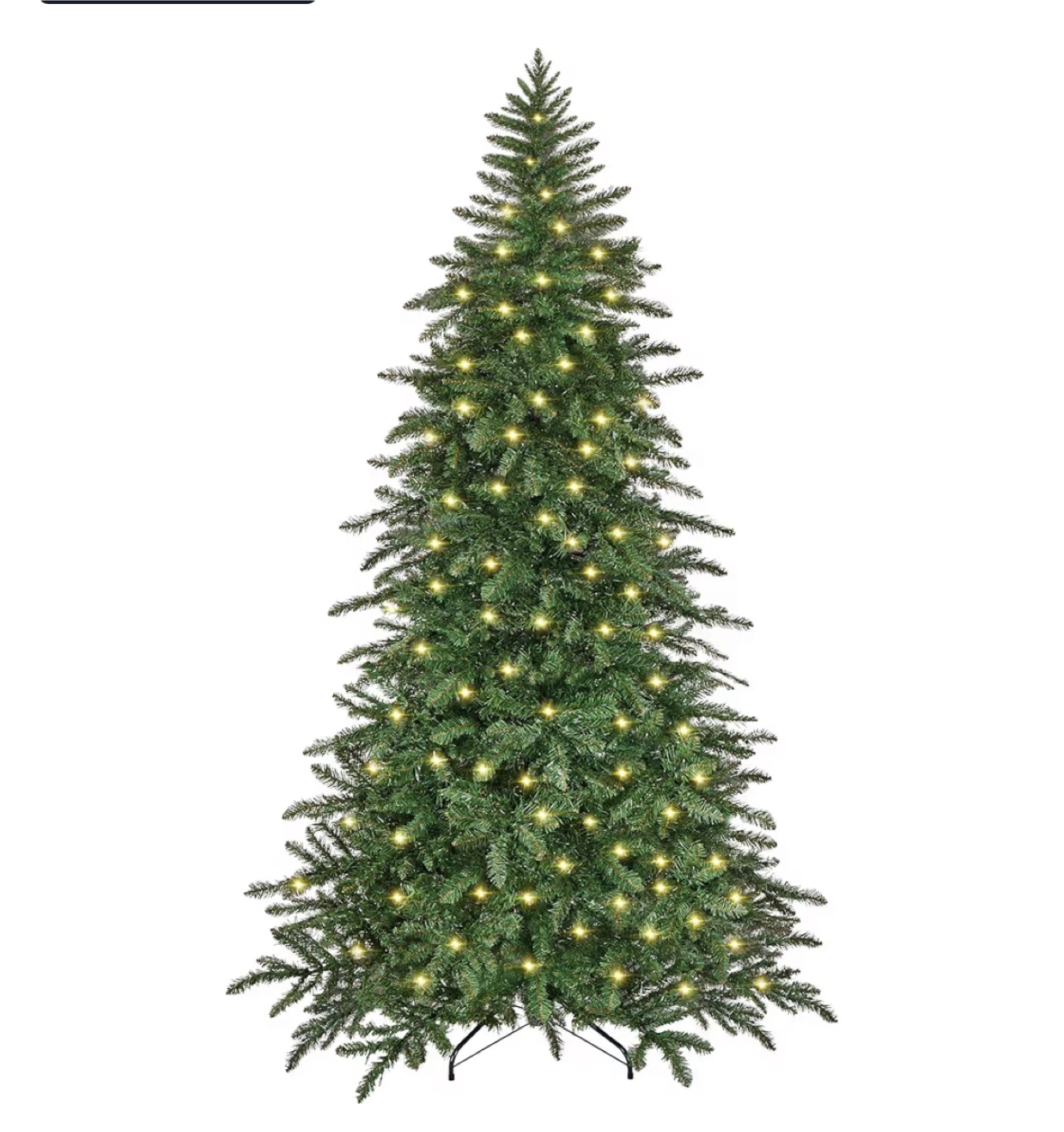 7.5 ft Pre-Lit Artificial Christmas Tree - photo 2
