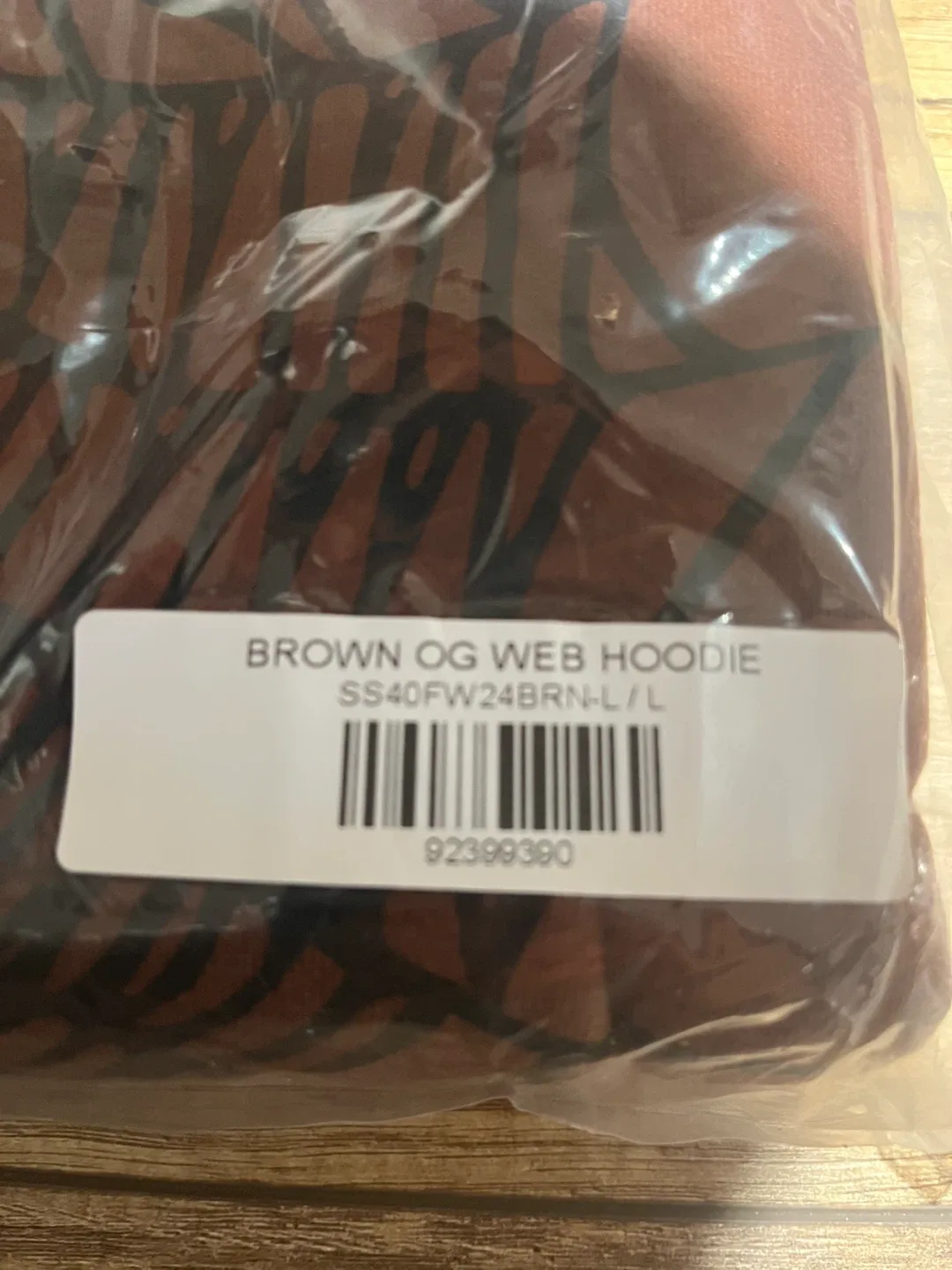 Travis Scott Sp5der Brown Hoodie image indicator(5)