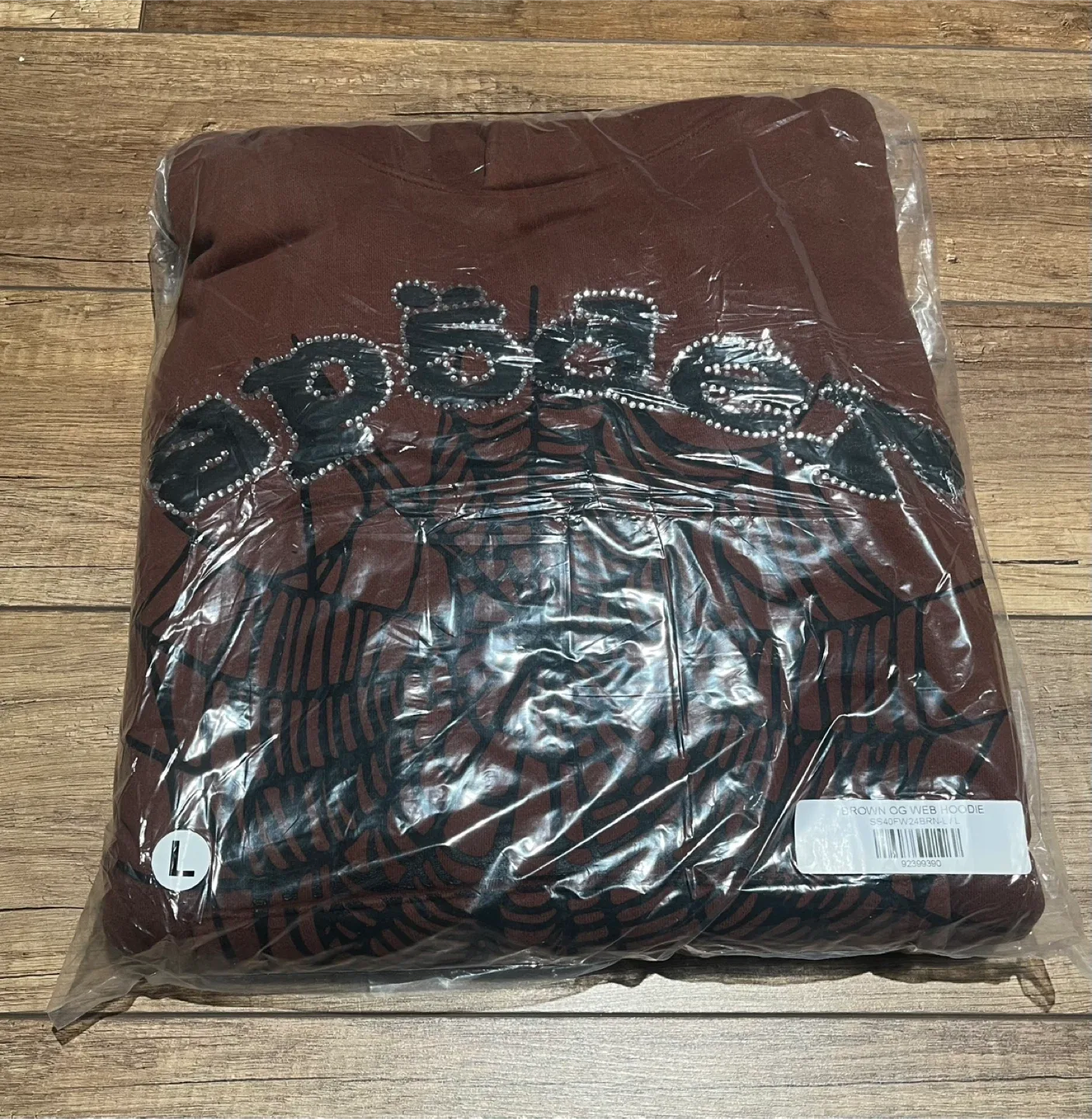 Travis Scott Sp5der Brown Hoodie image indicator(2)