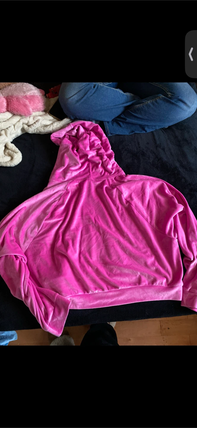 Victoria's Secret Pink Velour Hoodie - photo 2
