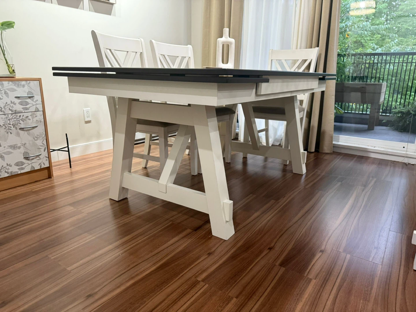 Dining Table Set with Bench - photo 2