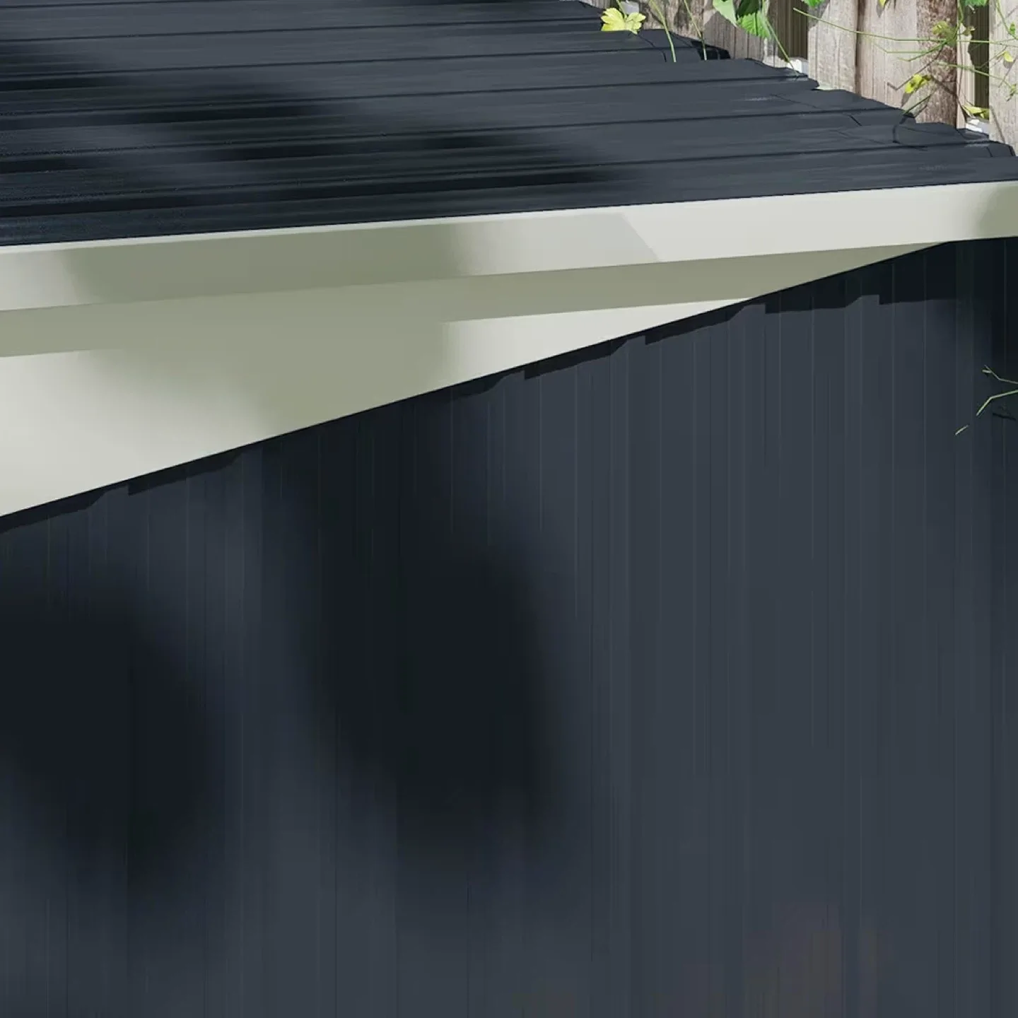 Metal Garden Shed - Galvanized Steel Structure image indicator(9)