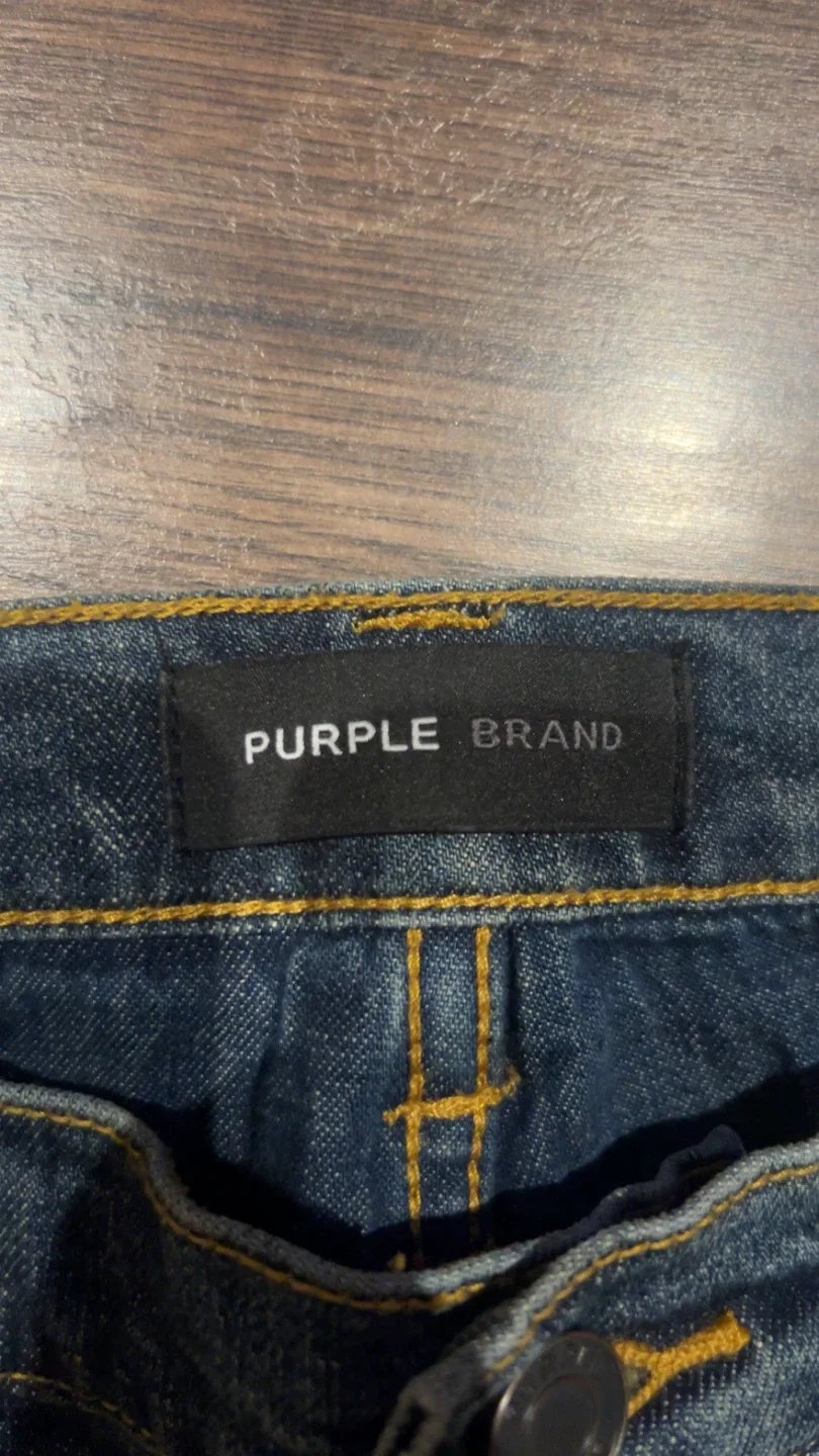 Authentic Purple Brand P001 Skinny Jeans size 34 image indicator(2)