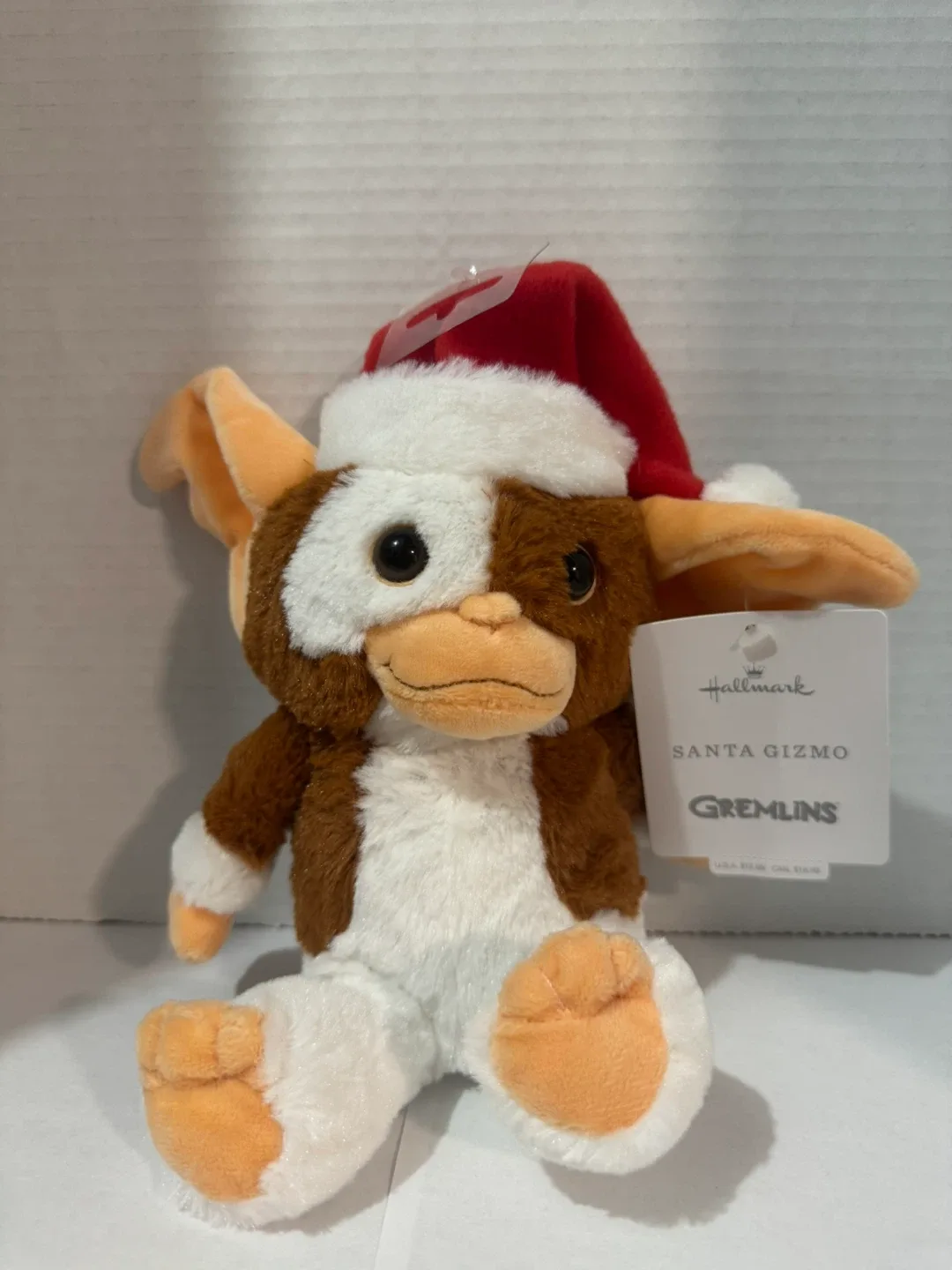 BNWT Hallmark Santa Gizmo Gremlins Plush Toy