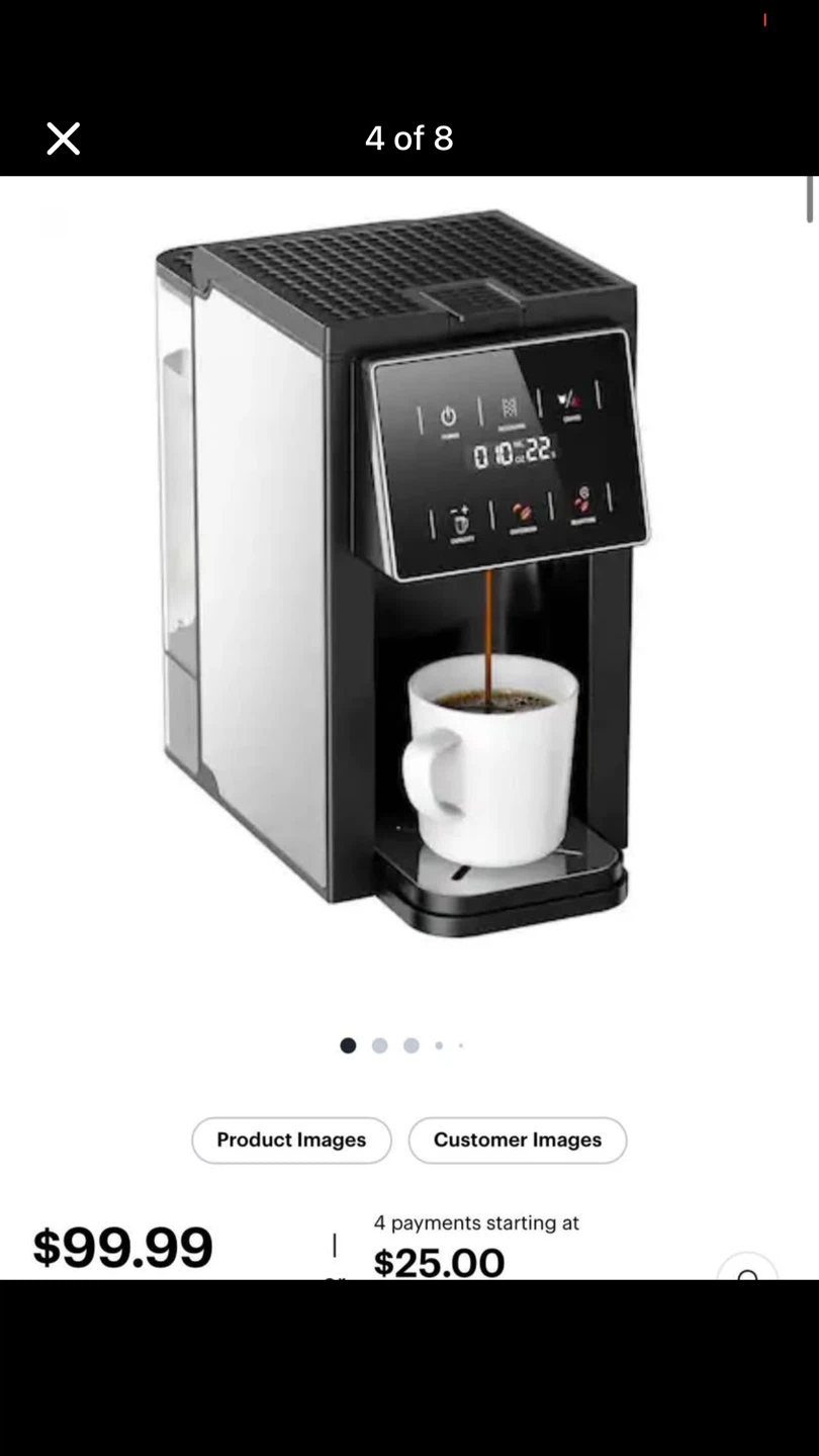 AIRMSEN 3-IN-1 Coffee Maker Grind Pods - photo 4