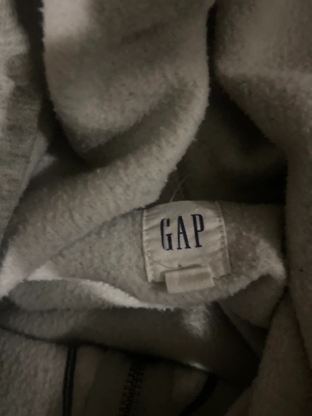 GAP Grey Zip-Up Hoodie - photo 3