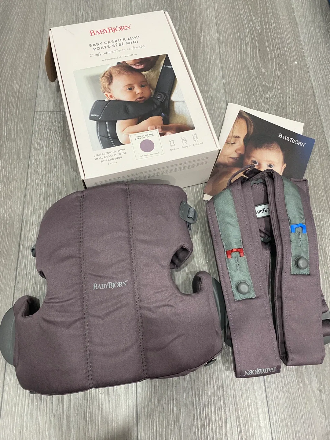 Brand new bjorn baby carrier mini