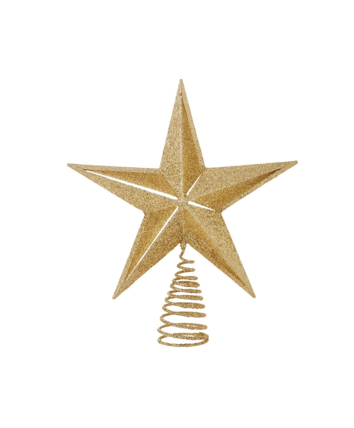 BRAND NEW Gold Glitter Star Christmas Tree Topper