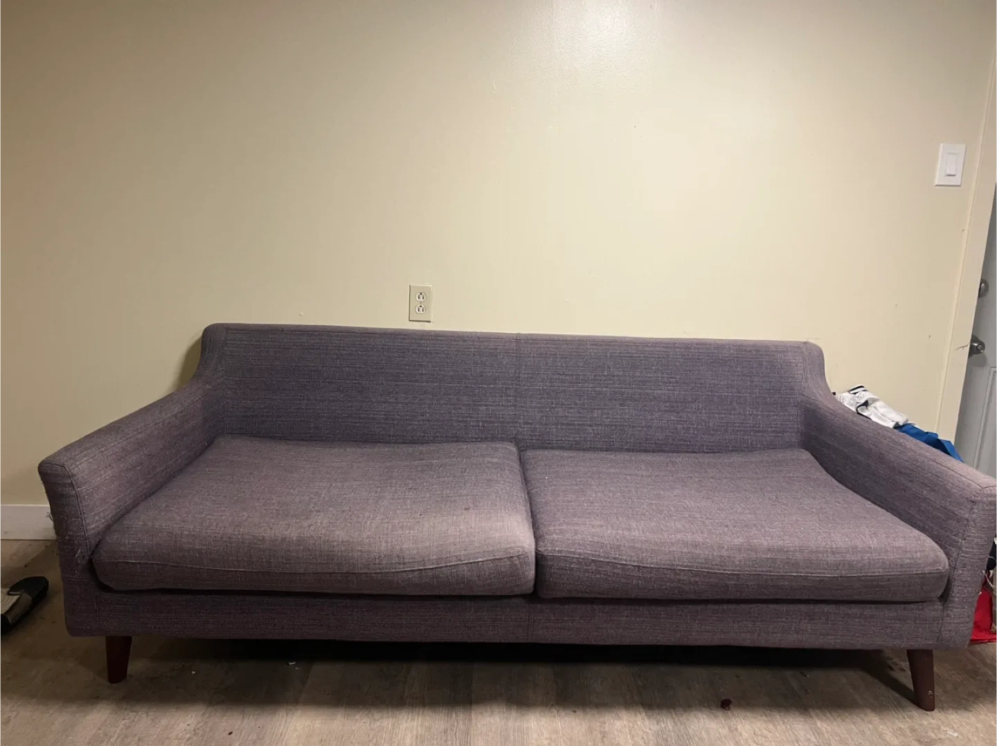 Comfortable Purple Sofa image indicator(2)