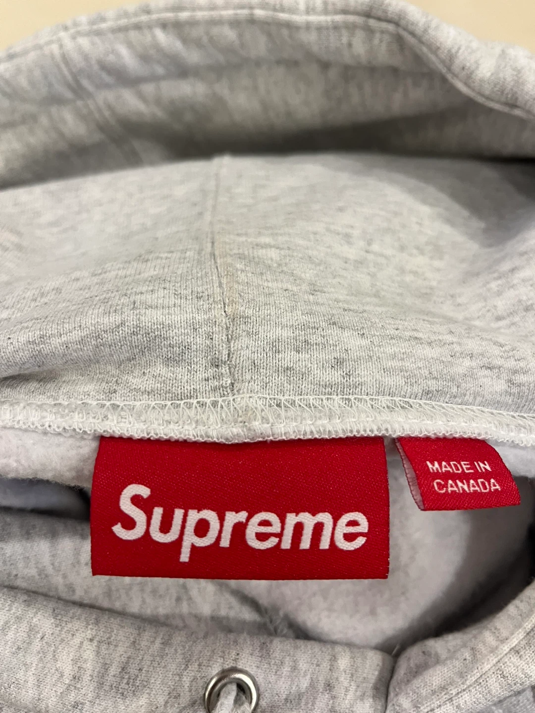 Supreme Hoodie - Grey - Size Large - photo 3
