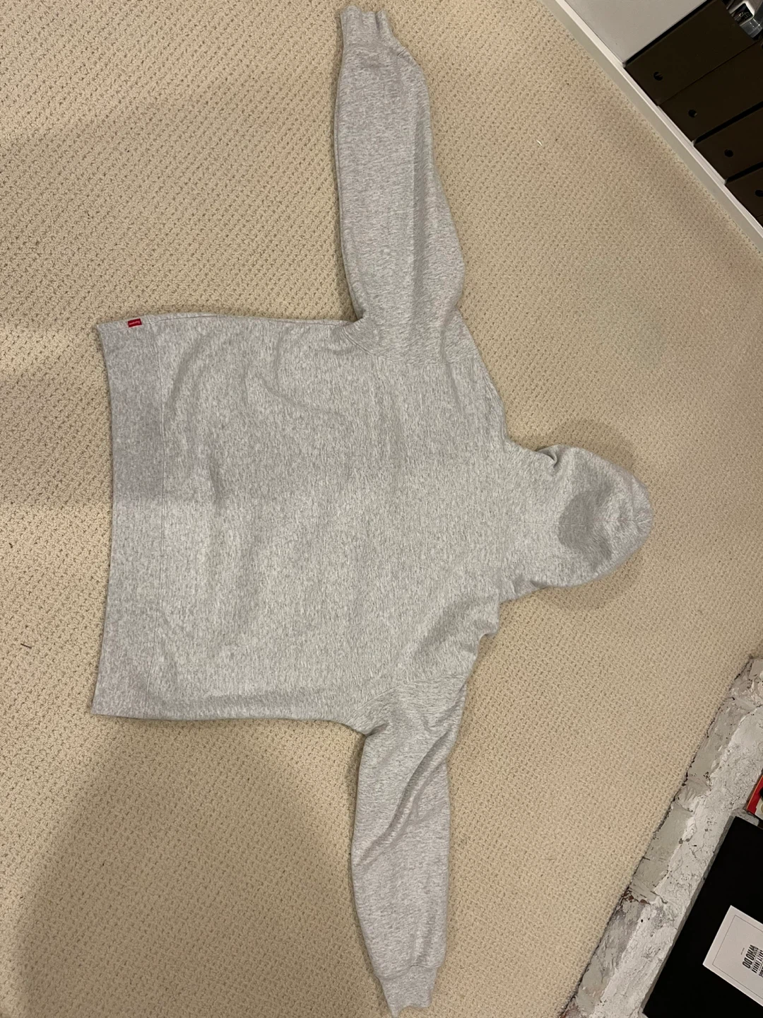 Supreme Hoodie - Grey - Size Large - photo 5