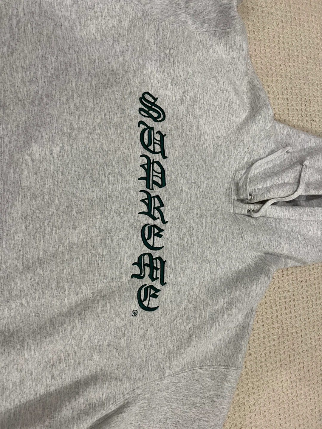 Supreme Hoodie - Grey - Size Large - photo 2