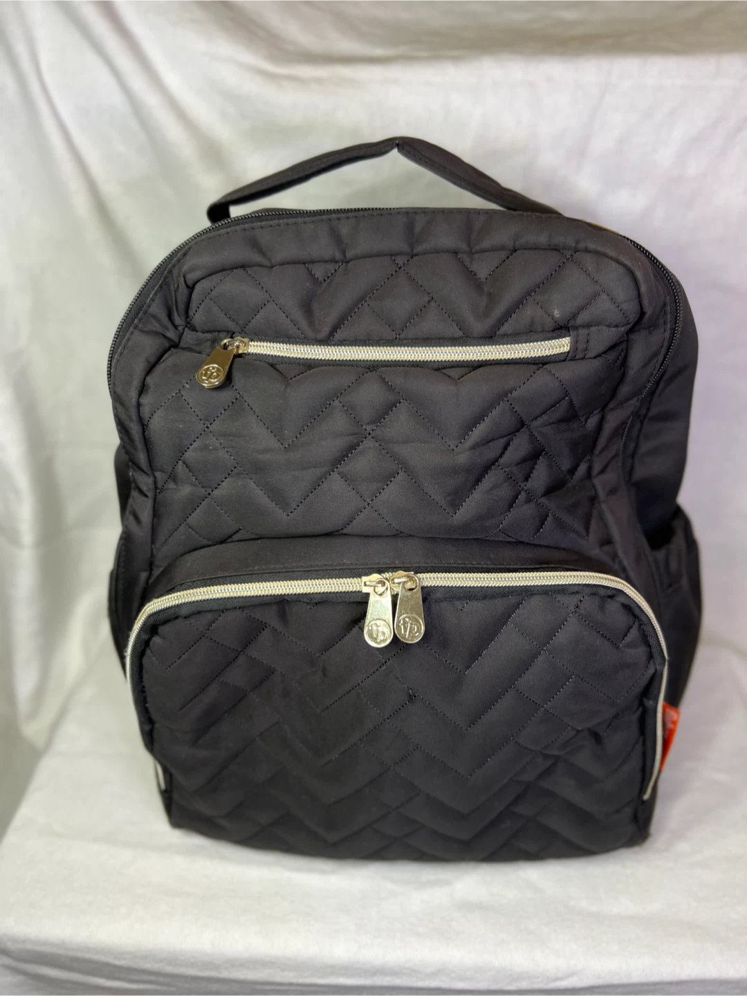 Fisher-Price Morgan Quilted Diaper Bag with Changing Pad
