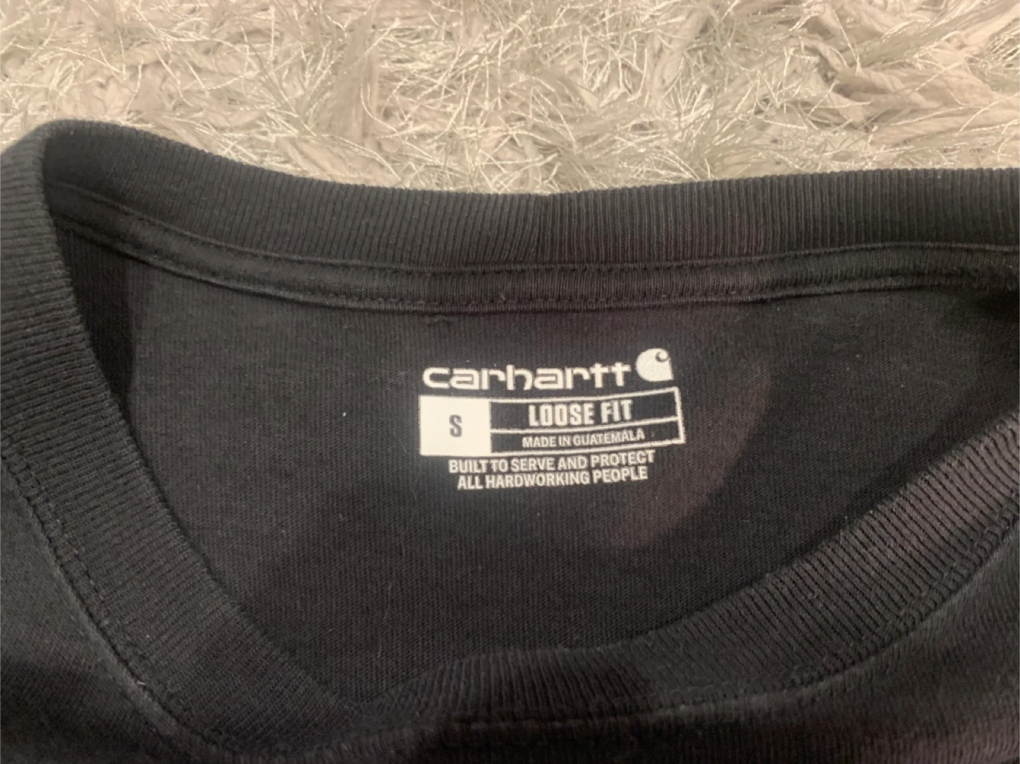 Carhartt Black Men’s Sweatshirt Loose Fit - photo 4