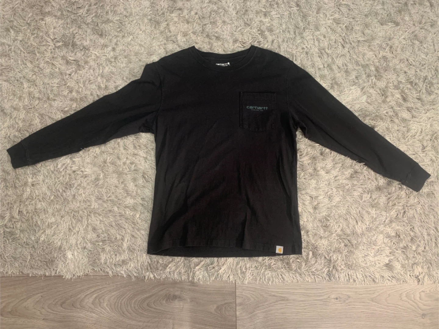 Carhartt Black Men’s Sweatshirt Loose Fit - photo 2