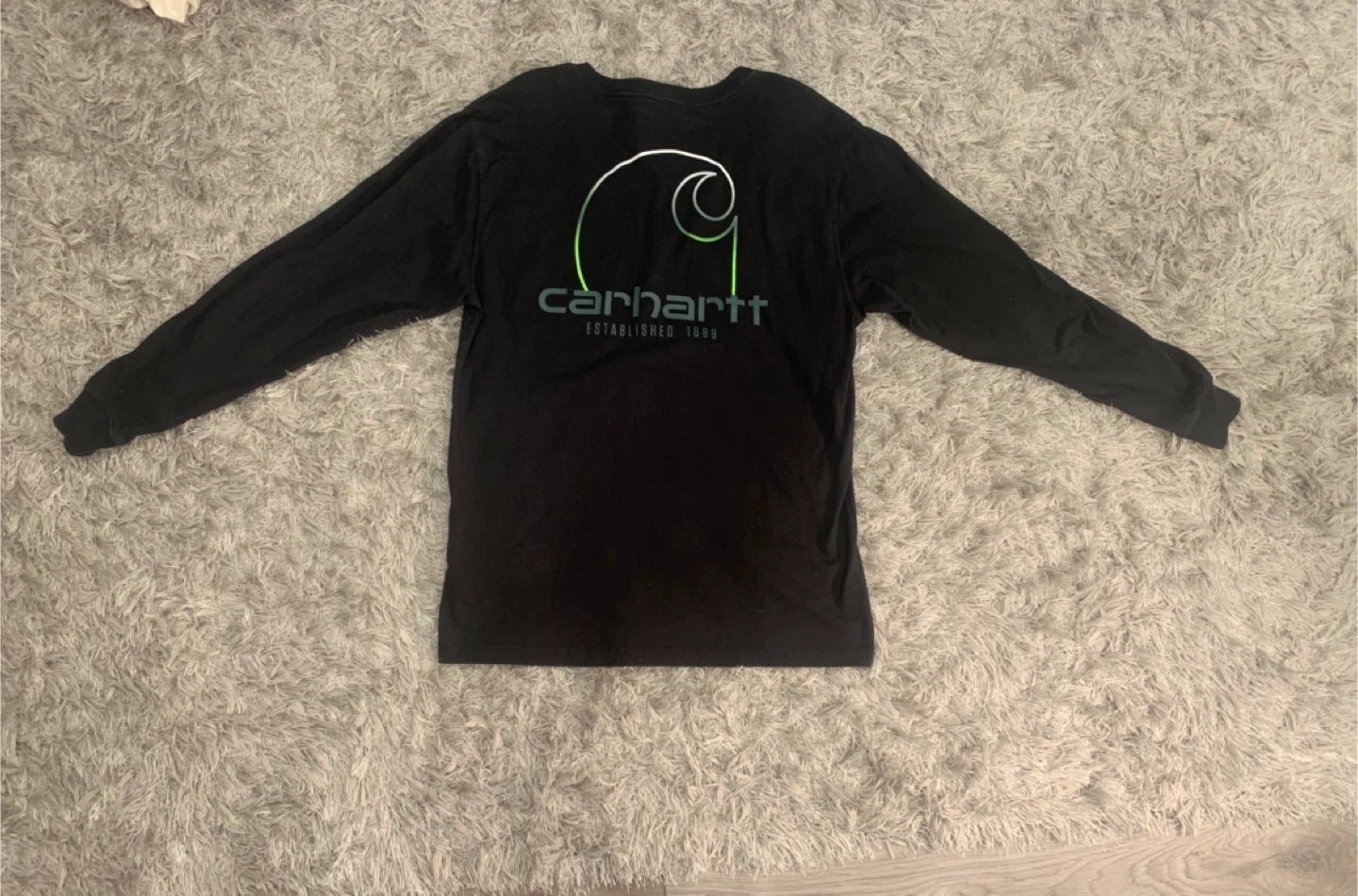 Carhartt Black Men’s Sweatshirt Loose Fit