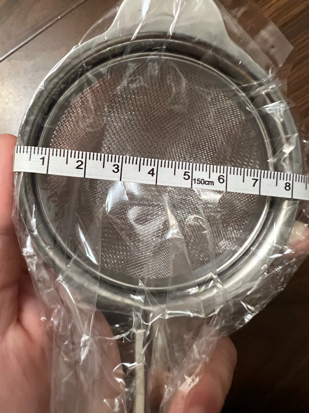 Steel tea strainer - photo 3