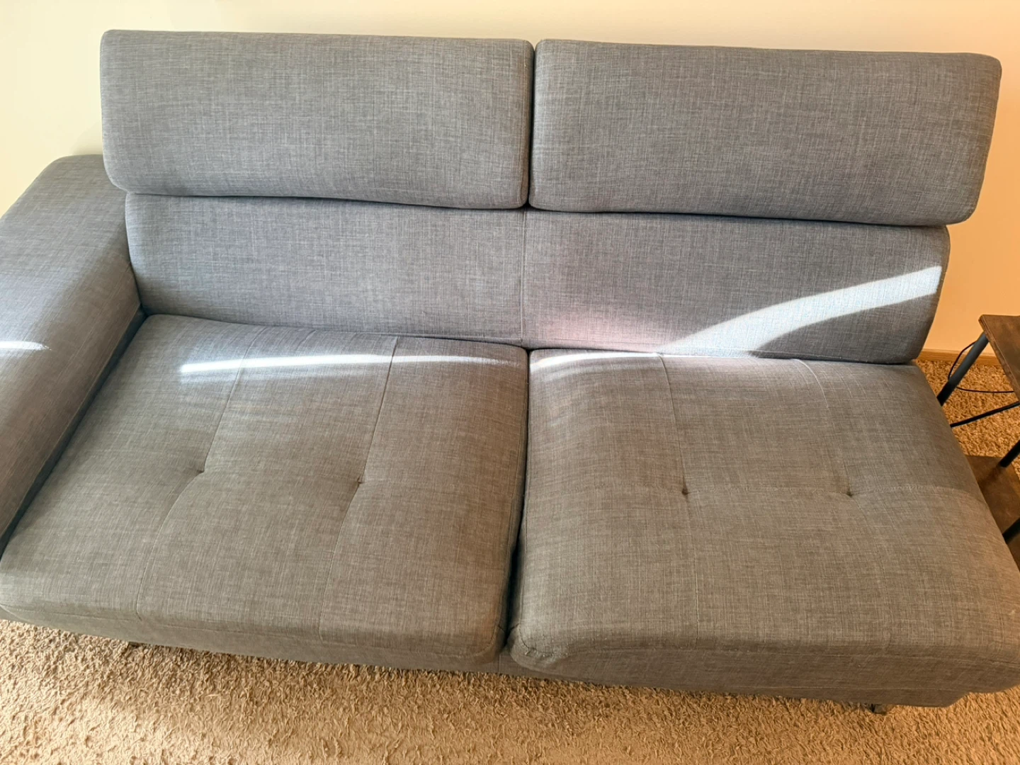 Grey Fabric Sofa