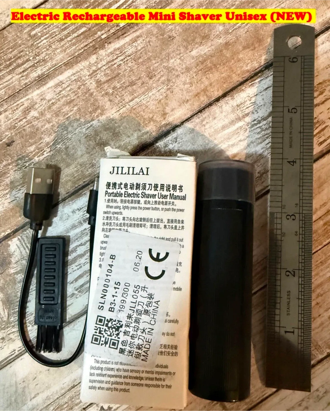 Electric Rechargeable Mini Shaver Unisex (NEW) image indicator(2)