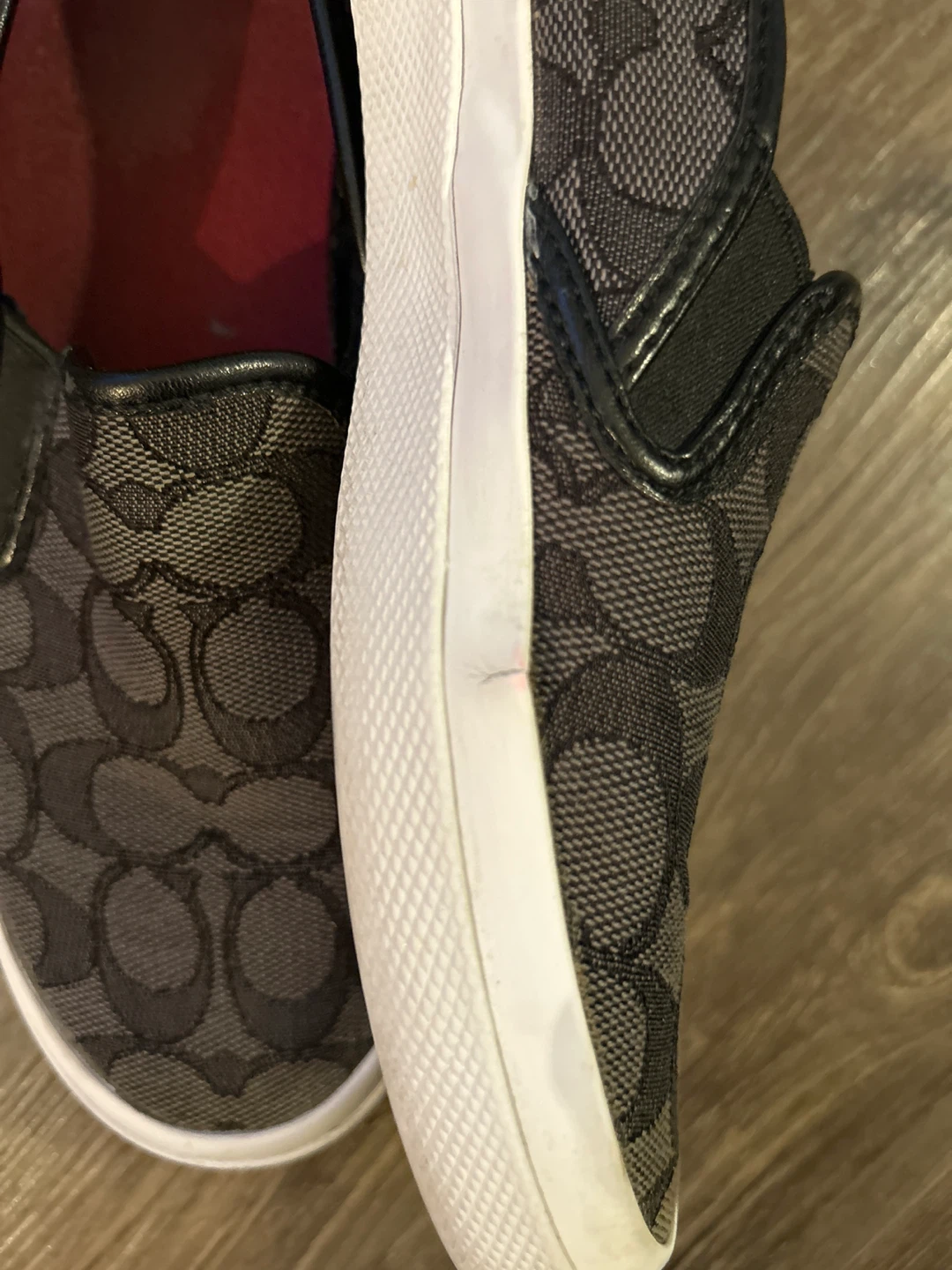 Coach Slip-On Sneakers Size 8B - photo 3