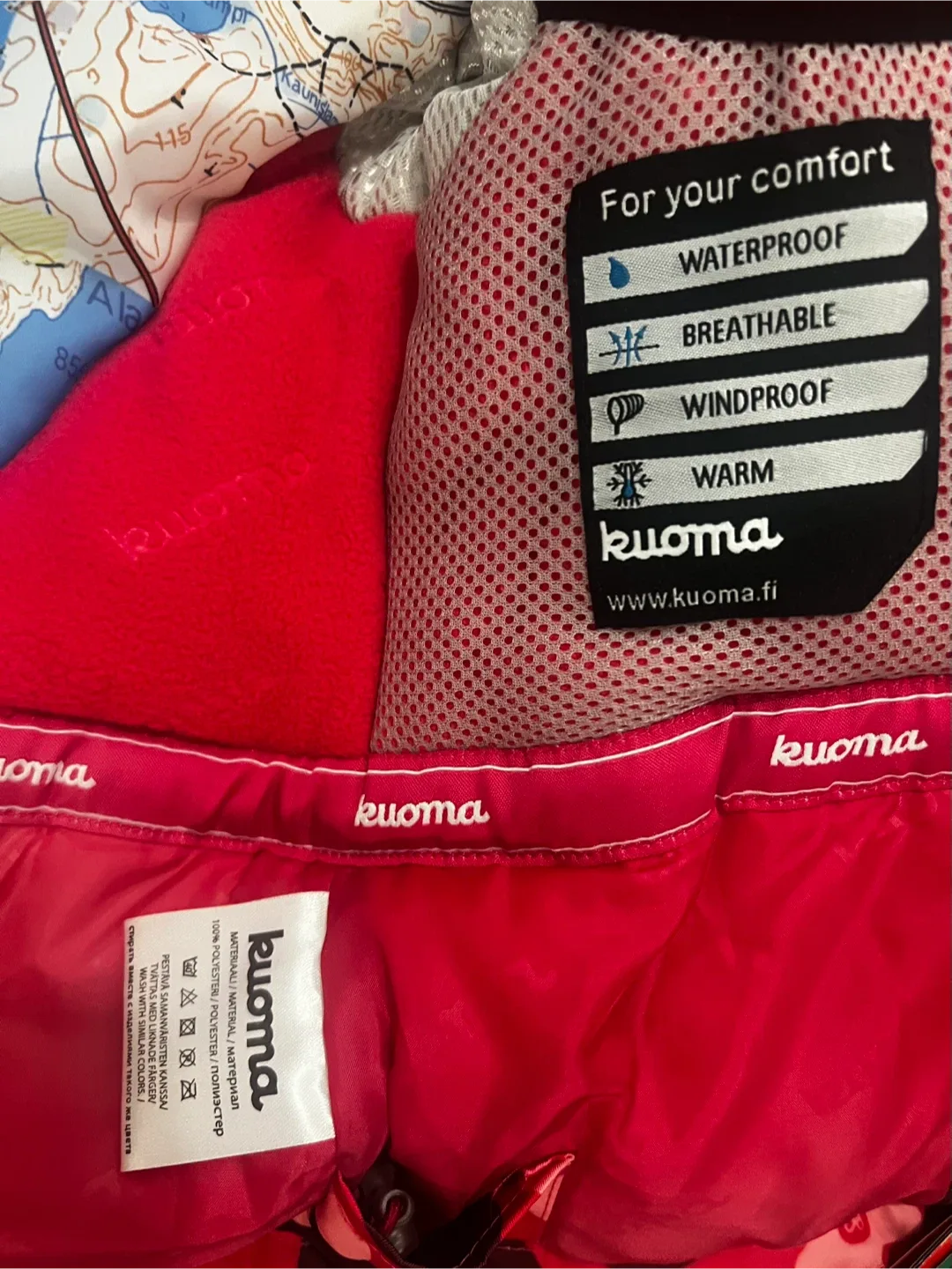 Brand New! Kuoma Girls' Winter Jacket, Size 4y image indicator(7)