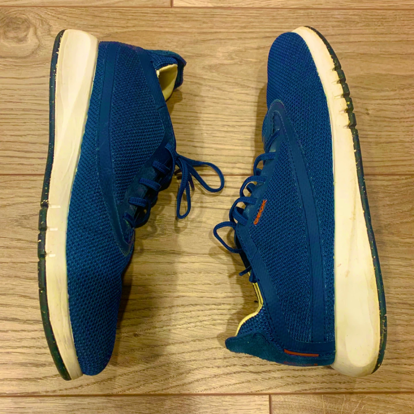 Geox Navy Blue Men’s Sneakers Size 7/8 - photo 3