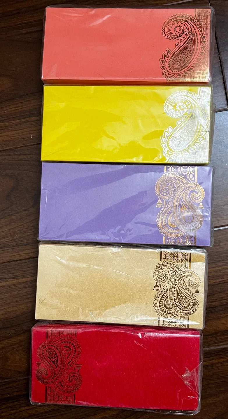 Decorative Gift Envelopes - Assorted Colours