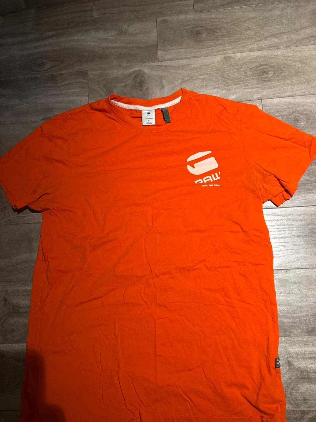 G-Star RAW Orange T-Shirt - Size L thumbnail