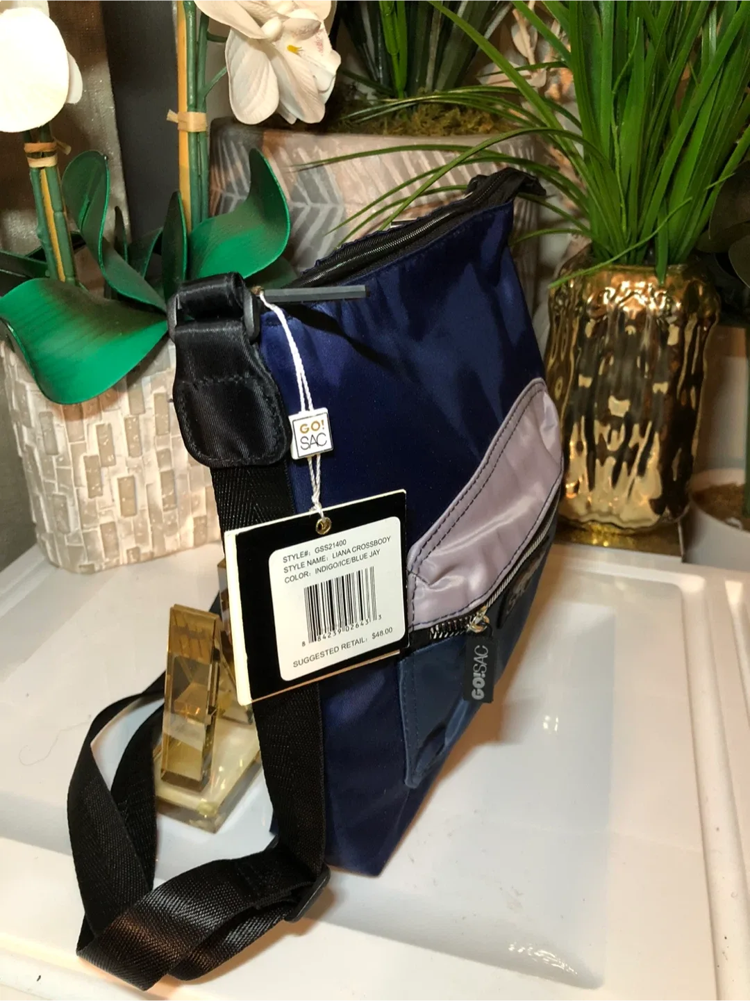 GO! SAC Liana Crossbody Bag - Indigo/Blue Jay image indicator(4)