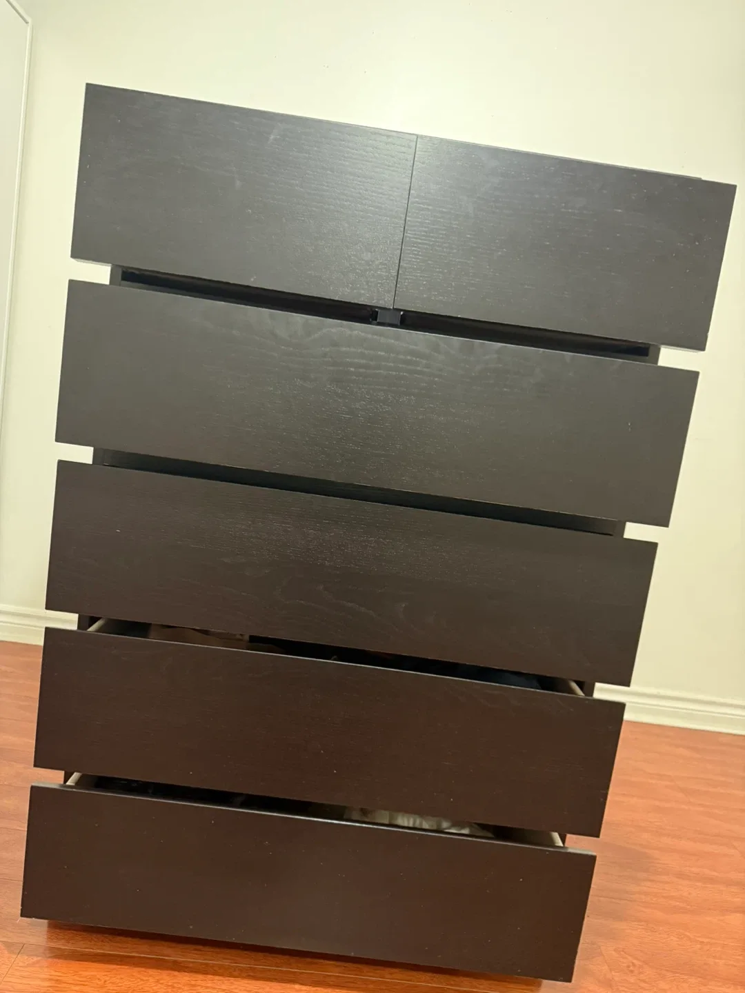 IKEA Hemnes Dresser - Black/Brown image indicator(2)