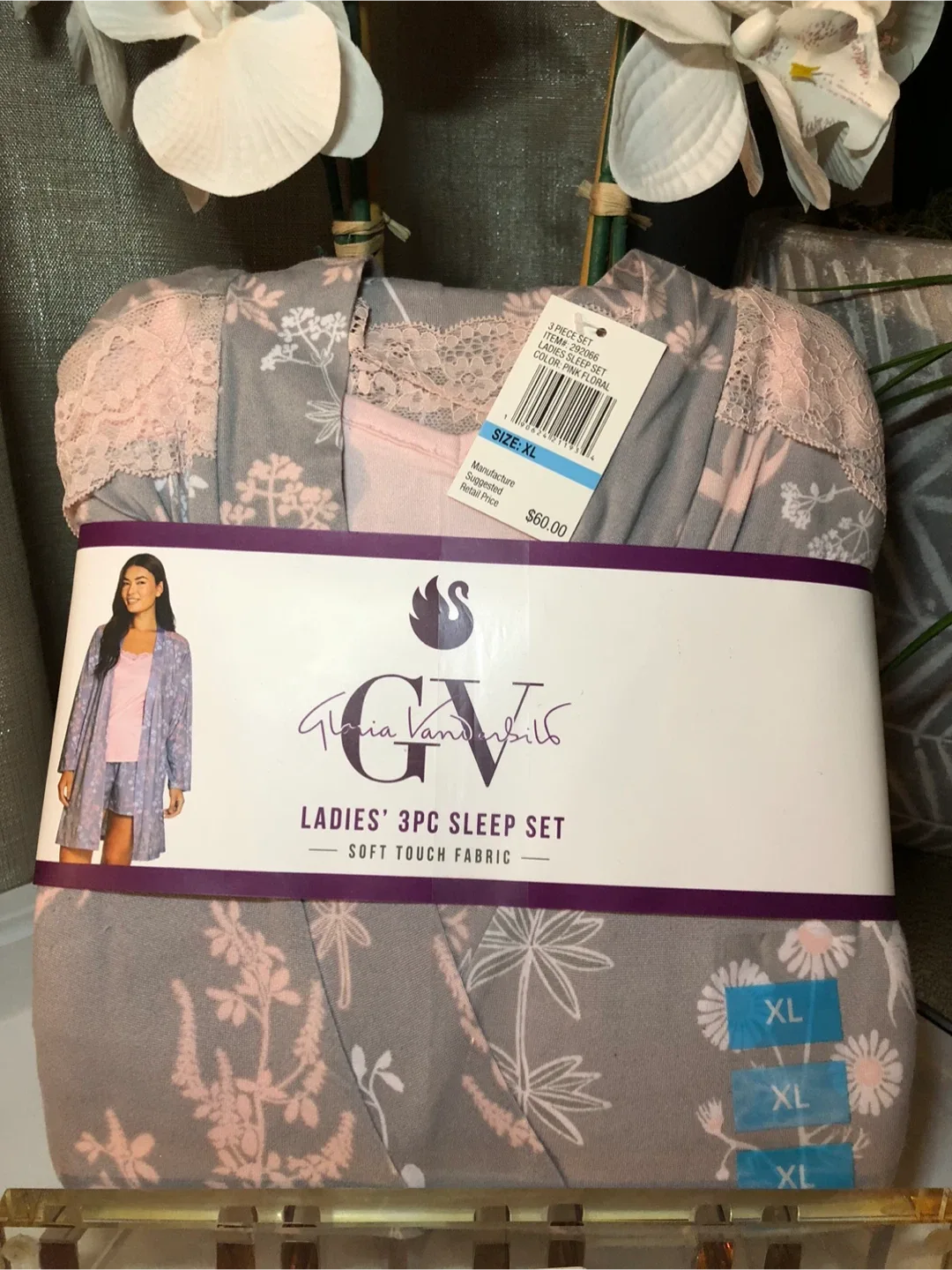 Gloria Vanderbilt Ladies' 3PC Sleep Set - XL image indicator(2)