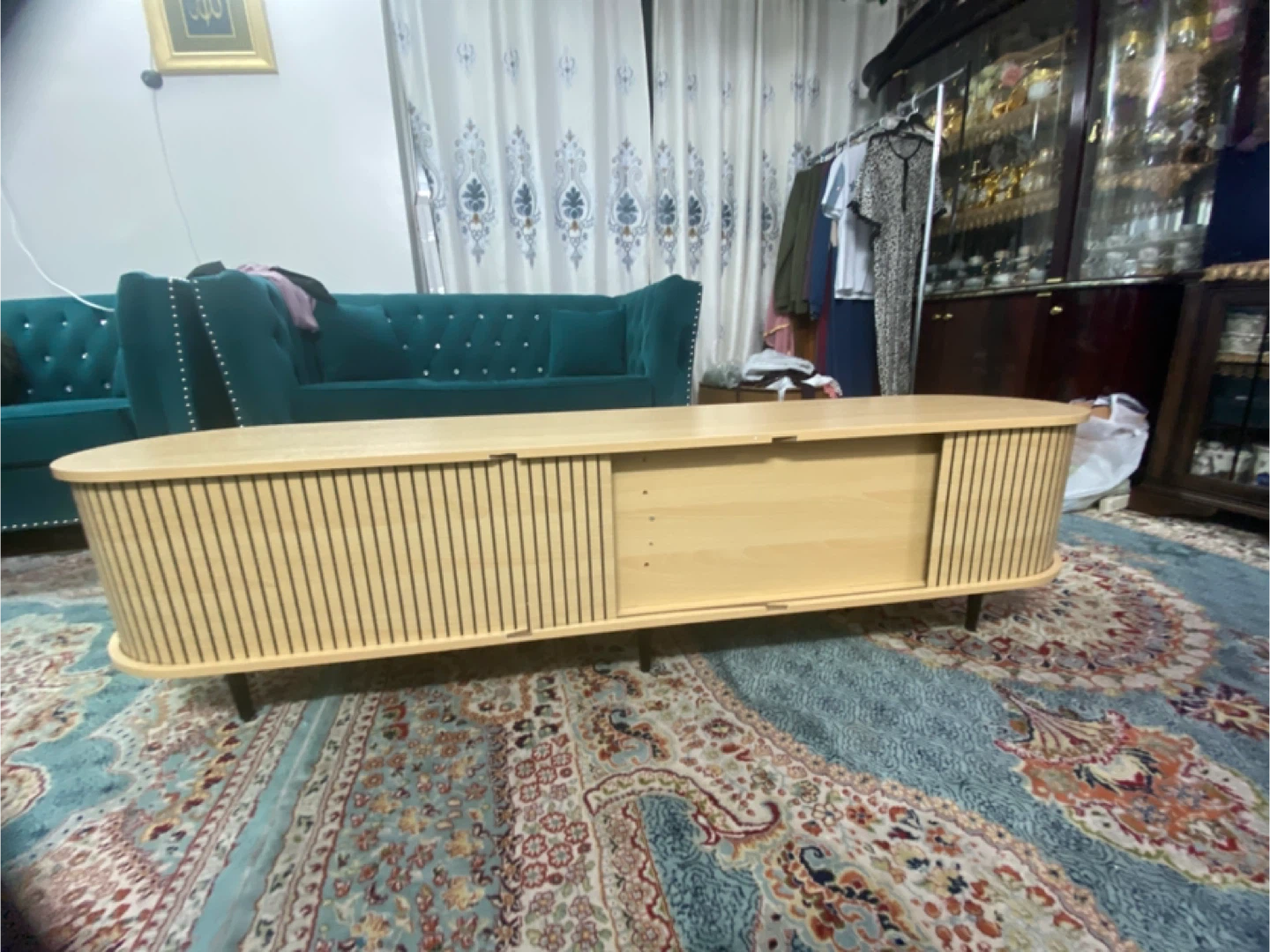 Light Wood TV Stand - photo 3