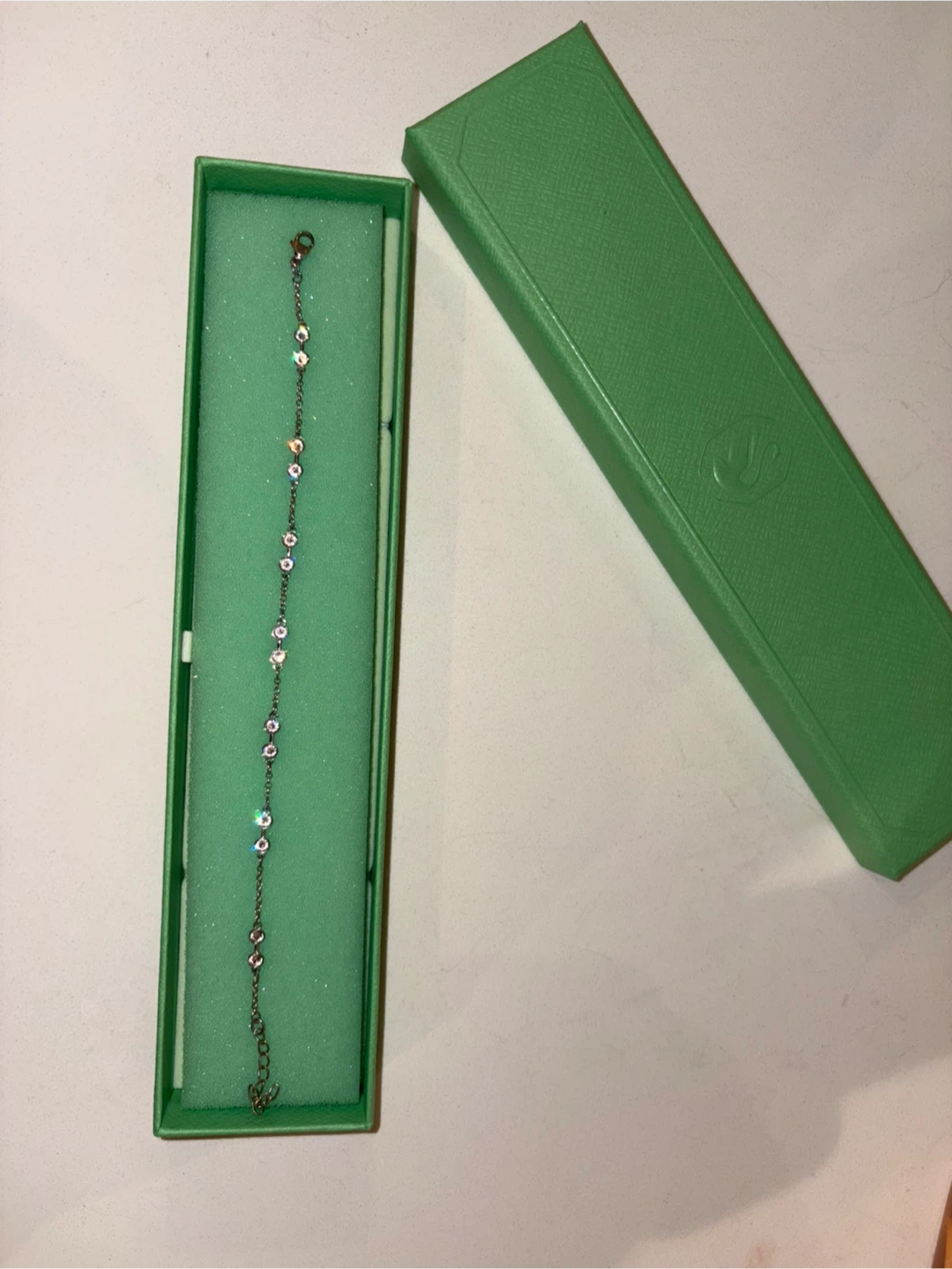 Swarovski Silver Bracelet with Box - photo 2