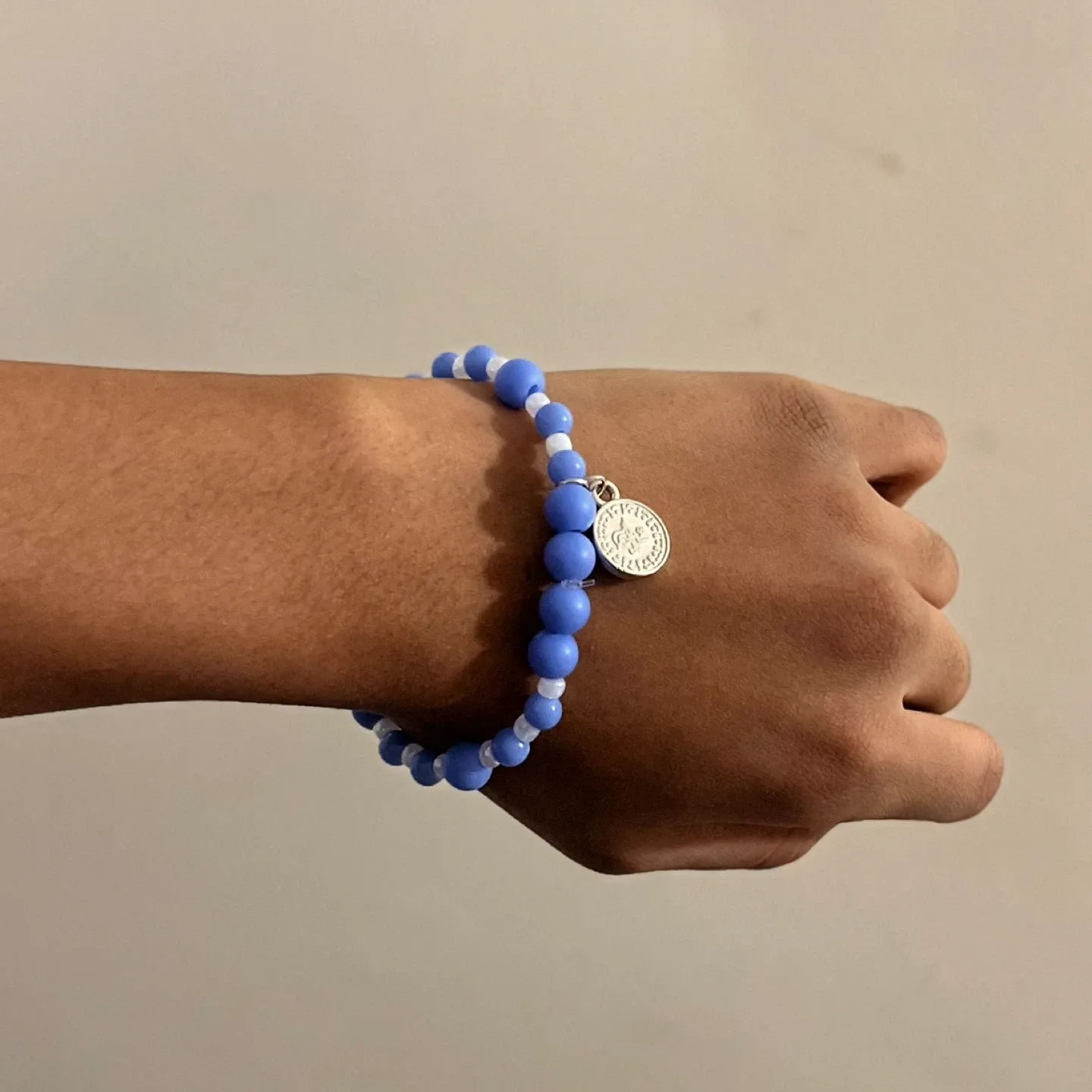 Blue Handcrafted Bracelet image indicator(2)