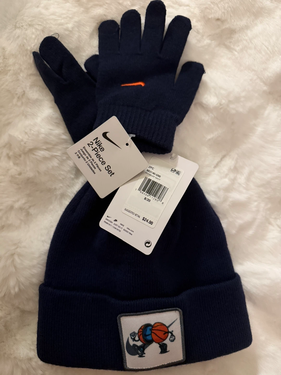 New Nike 2-Piece Beanie & Gloves Set - photo 3