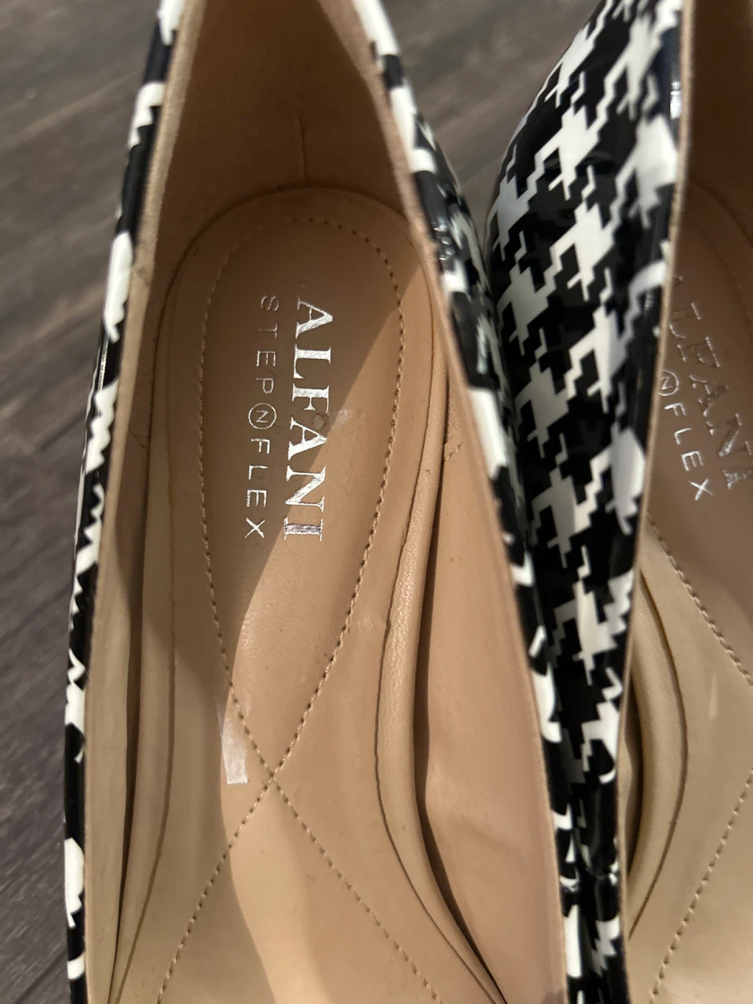 Alfani Step N Flex Houndstooth Heels - Size 5.5M - photo 5