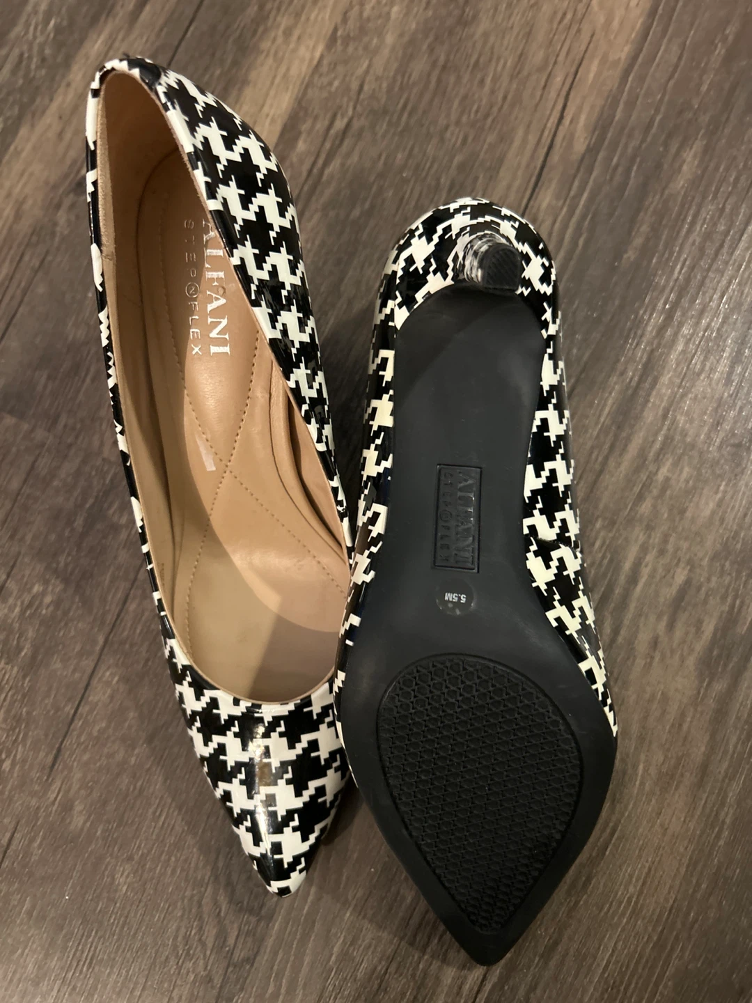 Alfani Step N Flex Houndstooth Heels - Size 5.5M - photo 3