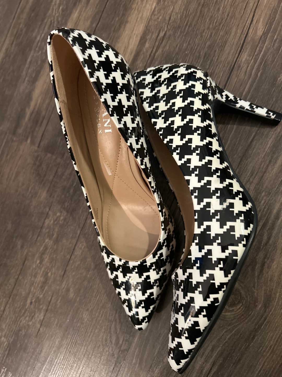 Alfani Step N Flex Houndstooth Heels - Size 5.5M - photo 2