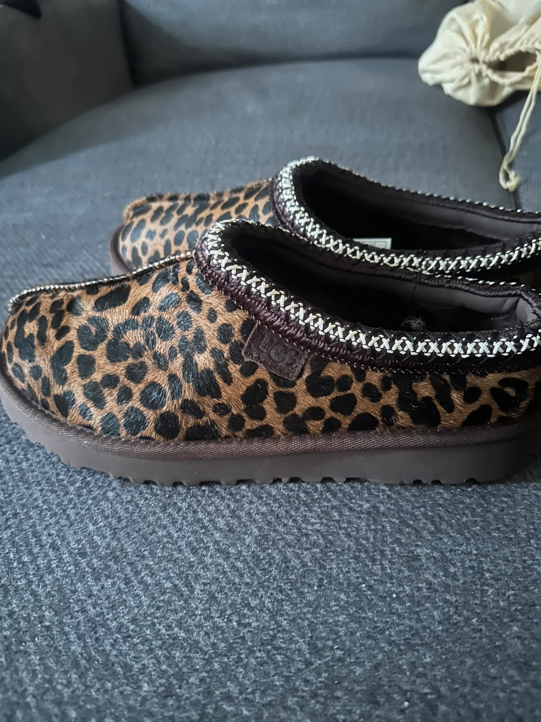 UGG Leopard Print Slippers