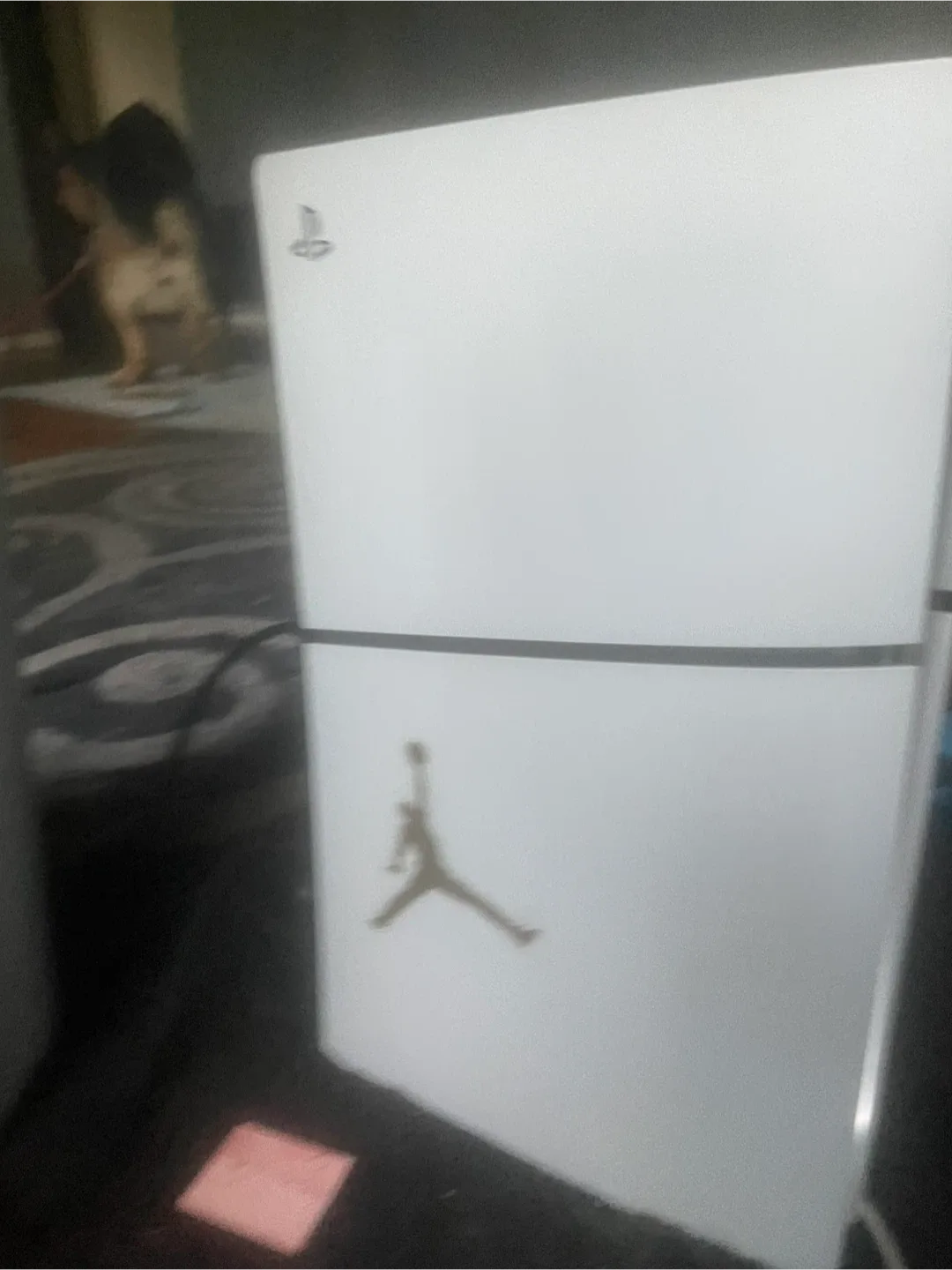 Custom PS5 Pro Console with Blue Controller image indicator(3)